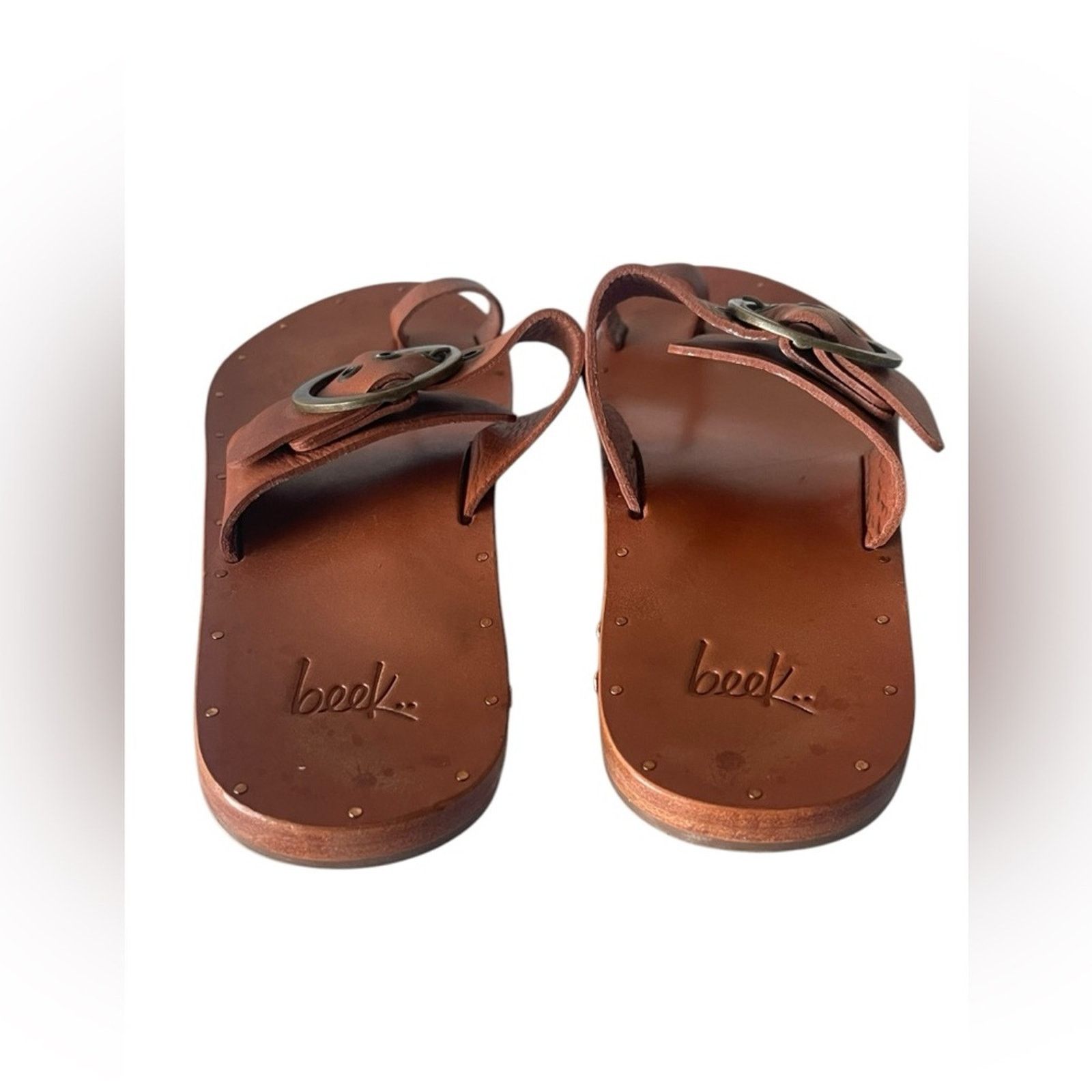 beek Beek Swift Loop Toe Sandal - Brown Size:9 Size US 9 / IT 39 - 5 Thumbnail