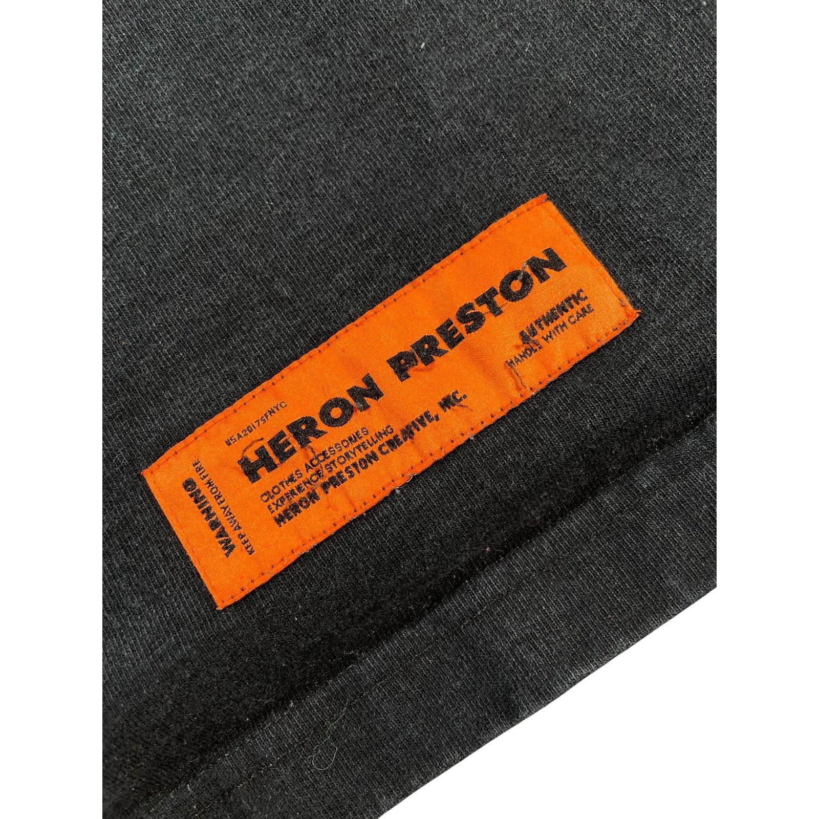 Heron Preston Heron Preston 'Swan ' Navy Wash Tee Size US L / EU 52-54 / 3 - 2 Thumbnail