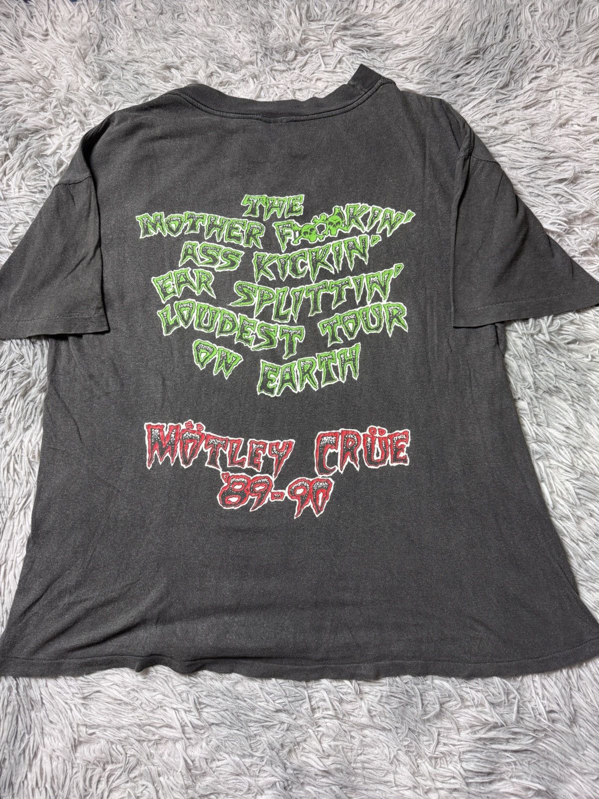 Vintage Vintage Motley Crue 1989 Dr FeelGood Pushead Size US L / EU 52-54 / 3 - 7 Thumbnail