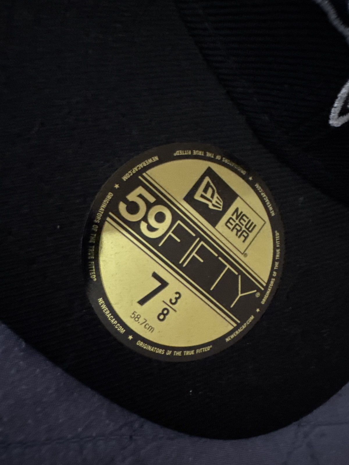 New Era New Era Reverse Logo Florida Marlins Fitted Hat Size ONE SIZE - 4 Thumbnail