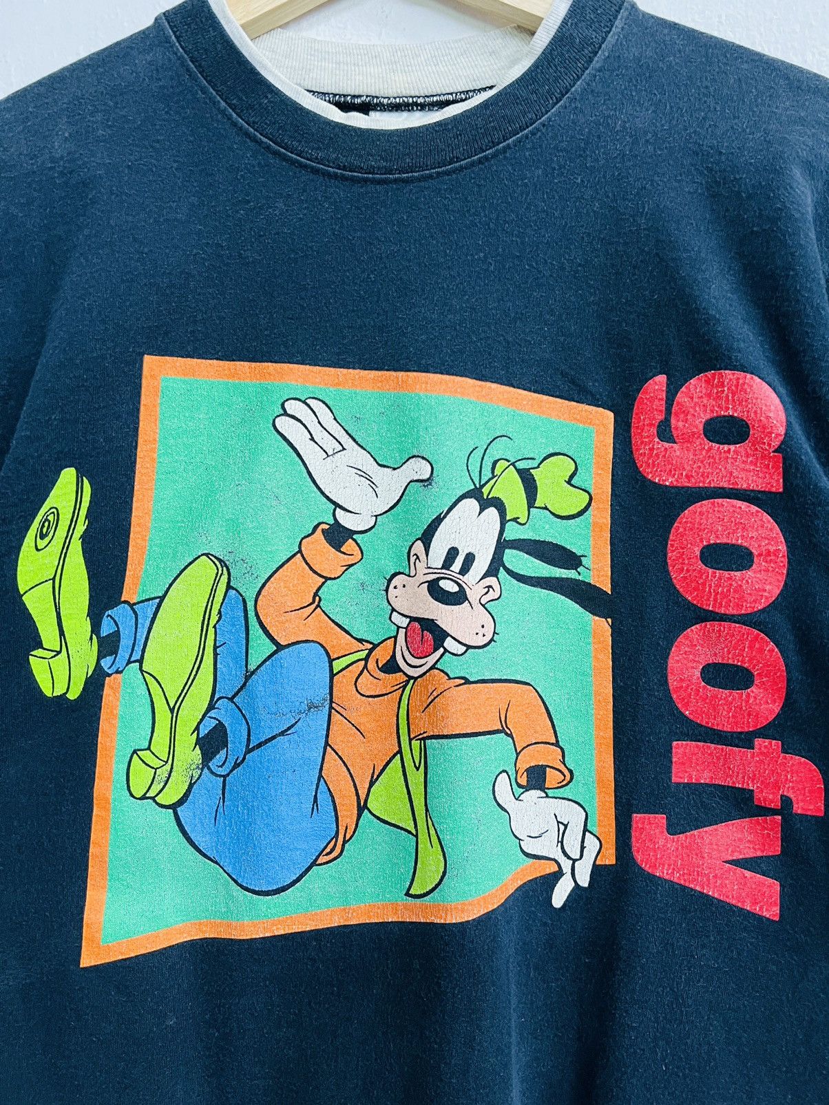 Disney × Vintage Vintage 90s Goofy Character Tee Size US S / EU 44-46 / 1 - 2 Thumbnail