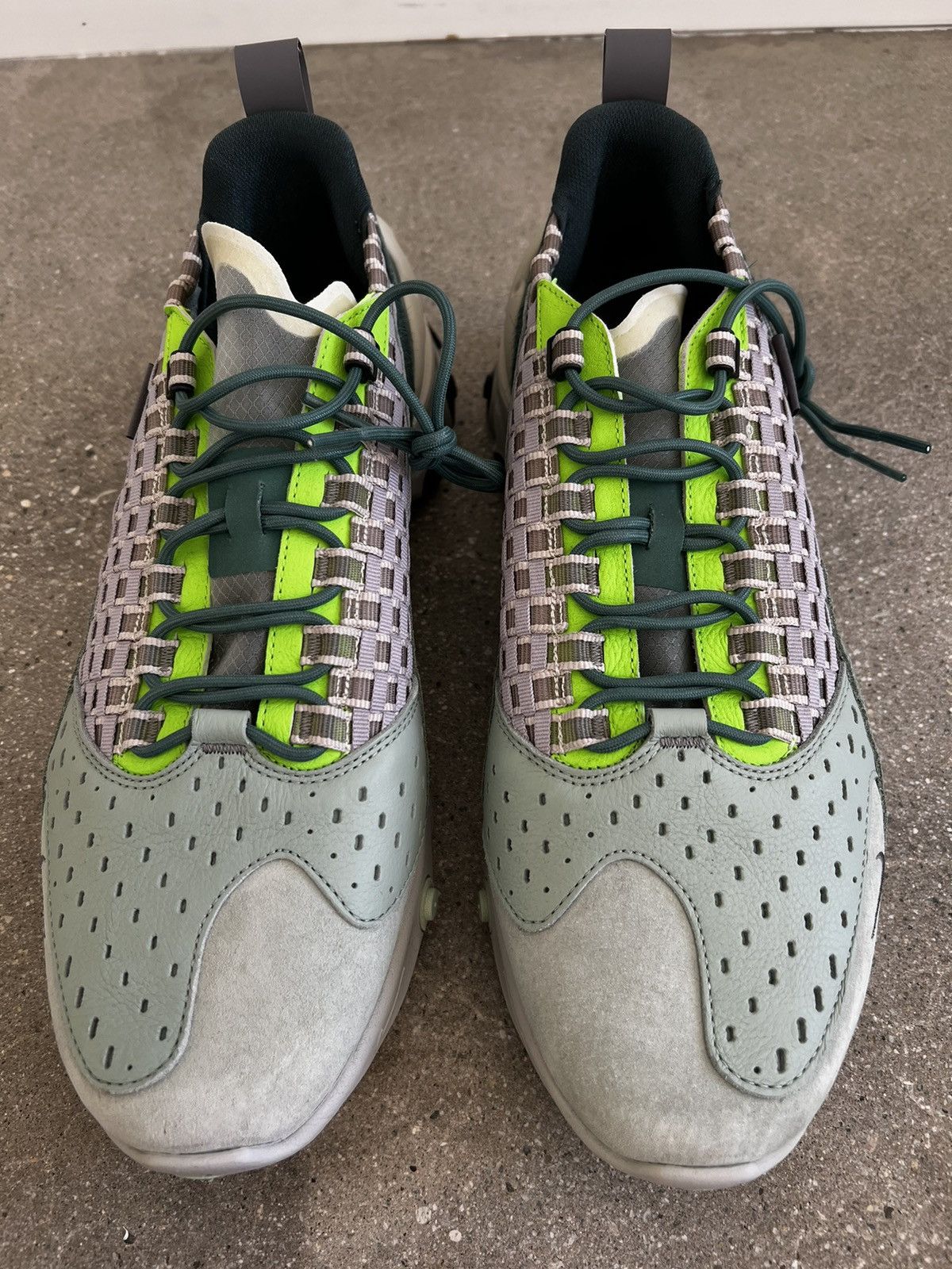 NIKE React Thirty Low Top Sneakers White Green CT3442 300