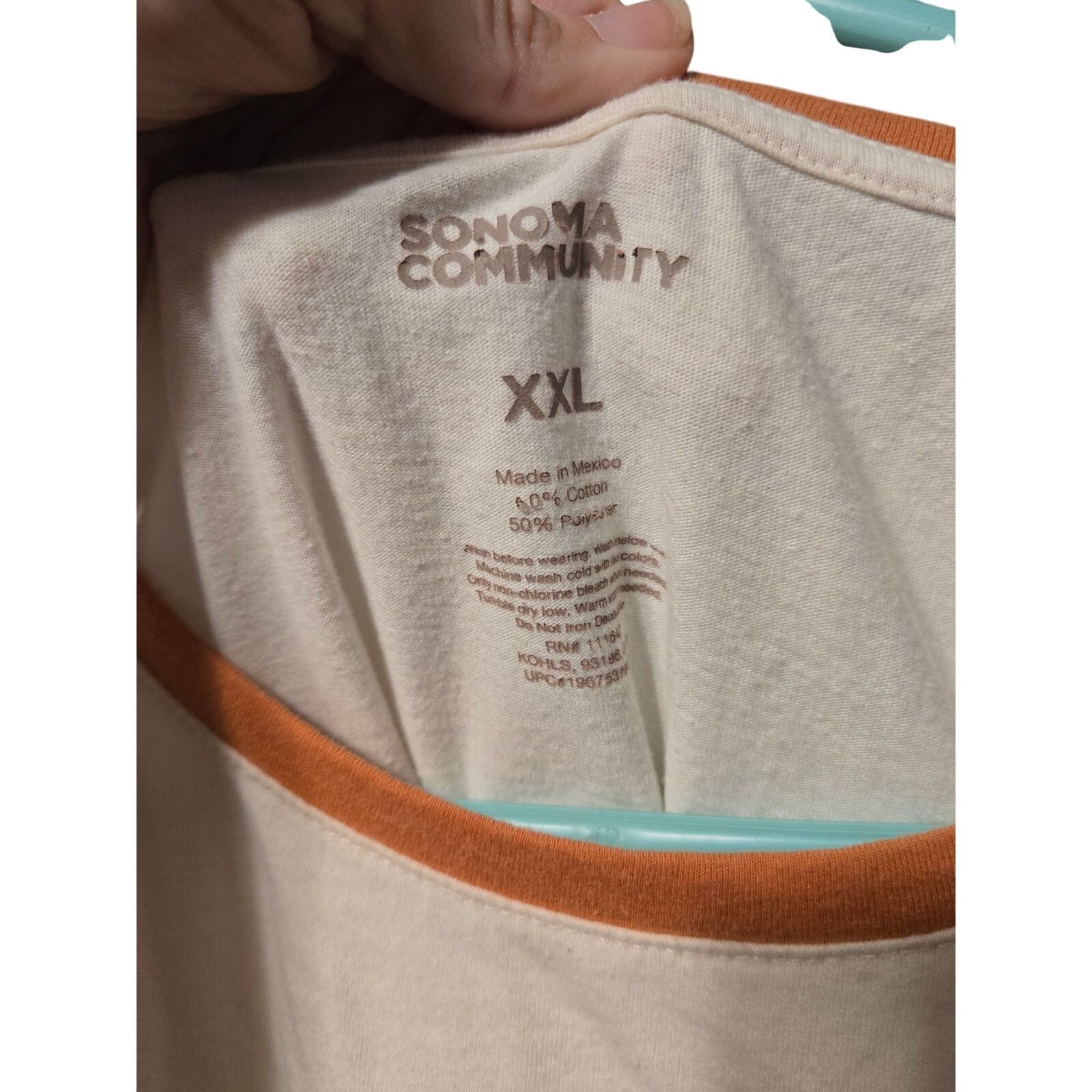 Sonoma Sonoma Community "Ama A Tu Mama" Raglan Tee XXL Size XXL / US 16-18 / IT 52-54 - 8 Thumbnail