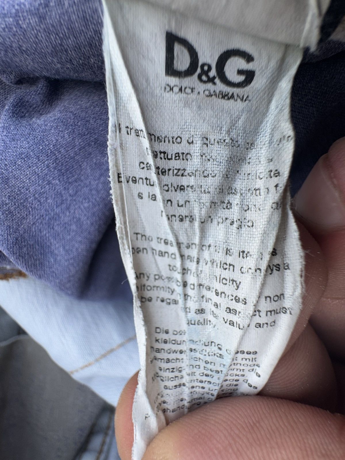 Dolce & Gabbana × Vintage Vintage Dolce & Gabbana Jeans size 35 made in italy Size US 35 - 17 Thumbnail