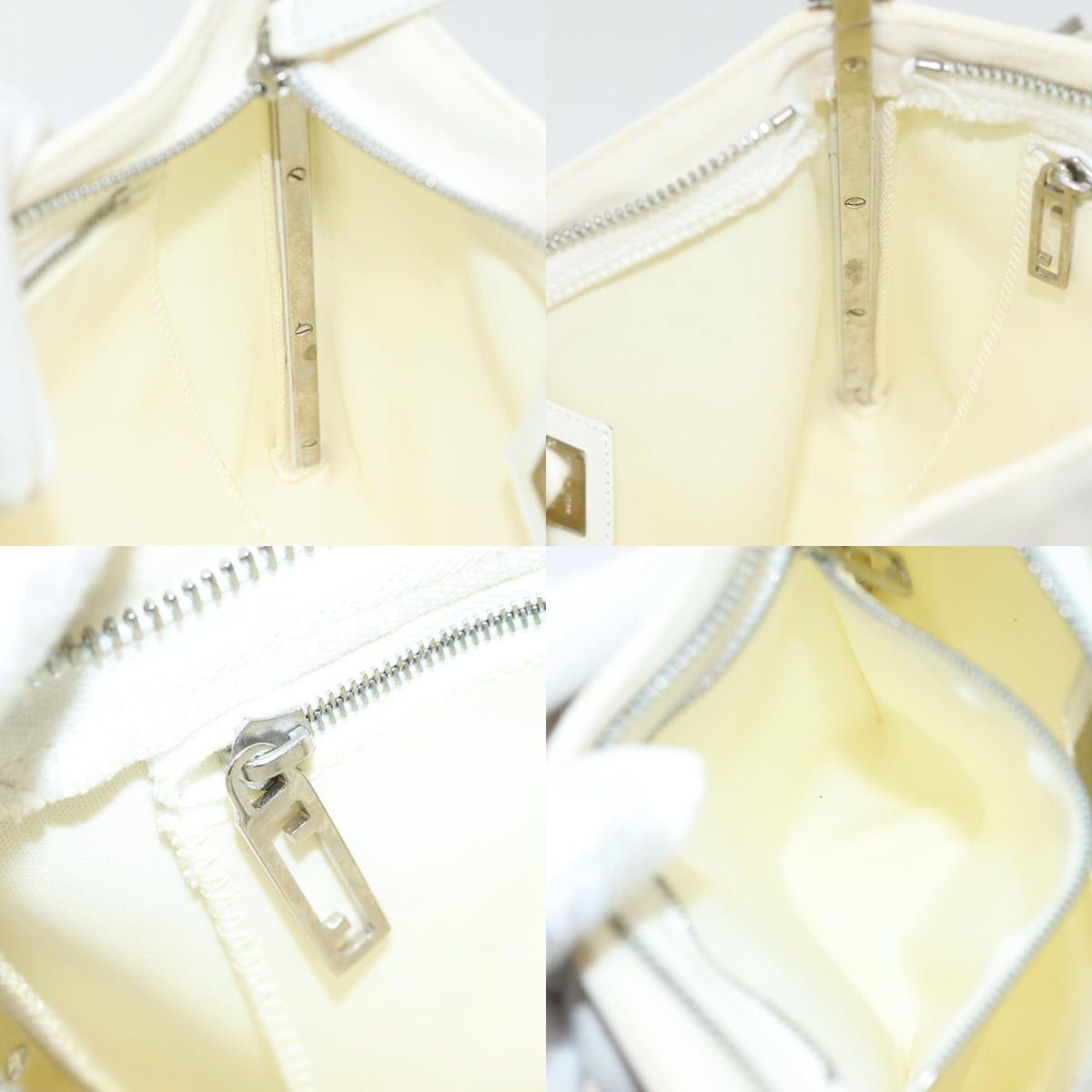 Fendi FENDI Shoulder Bag Nylon White Silver Size ONE SIZE - 12 Thumbnail