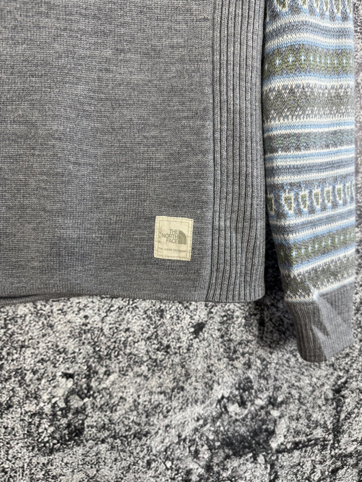 The North Face The North Face Fair Isle Wool Sweater 1/4 Zip Nordic Knit M Size M / US 6-8 / IT 42-44 - 15 Thumbnail