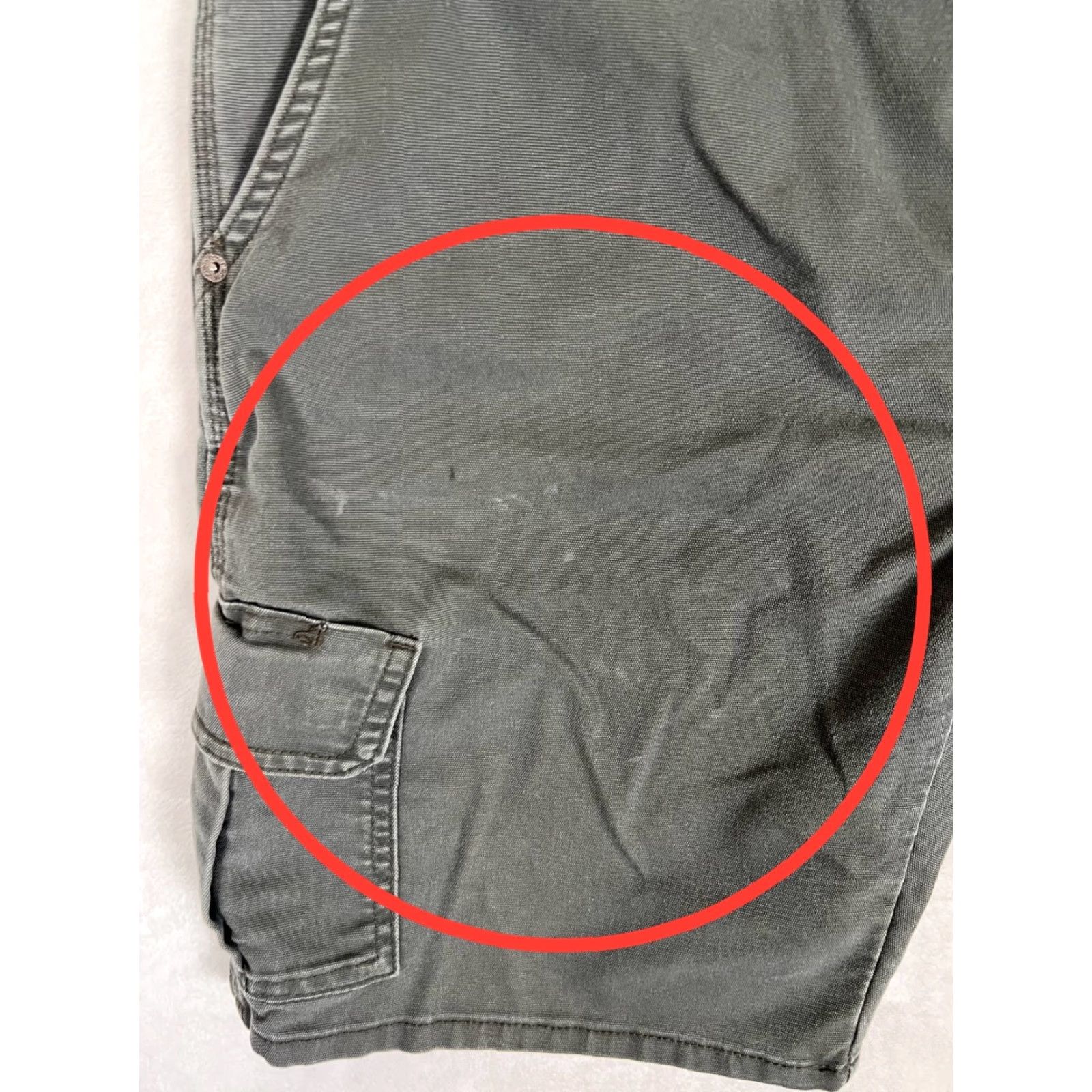 Dickies Dickies Flex Cargo Shorts Gray Canvas Size 40 Relaxed Y2K Skater Grunge Size US 40 / EU 56 - 2 Thumbnail