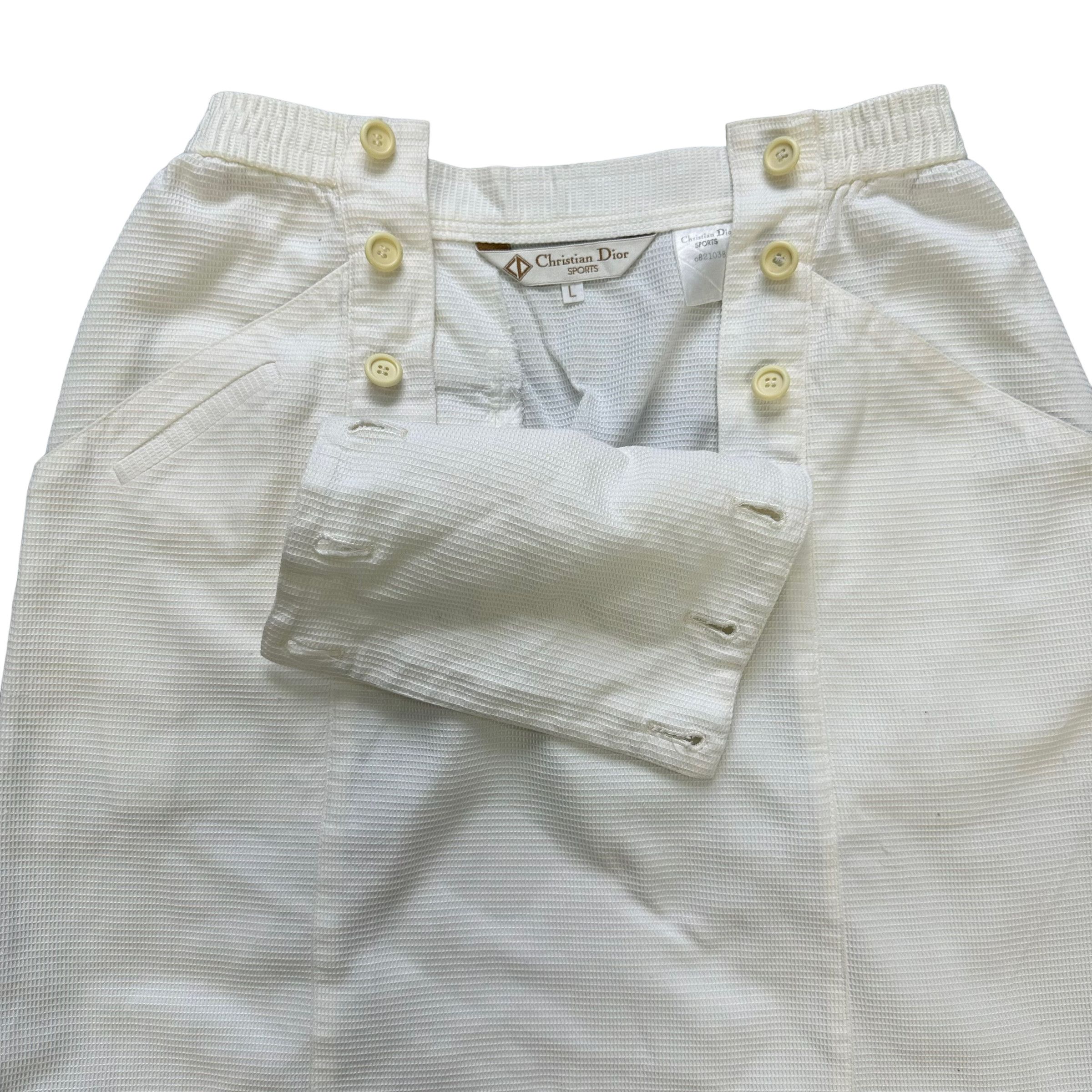 Christian Dior Monsieur CHRISTIAN DIOR SPORTS WHITE SKIRT #7999-71 Size 25" / US 0 / IT 36 - 3 Thumbnail