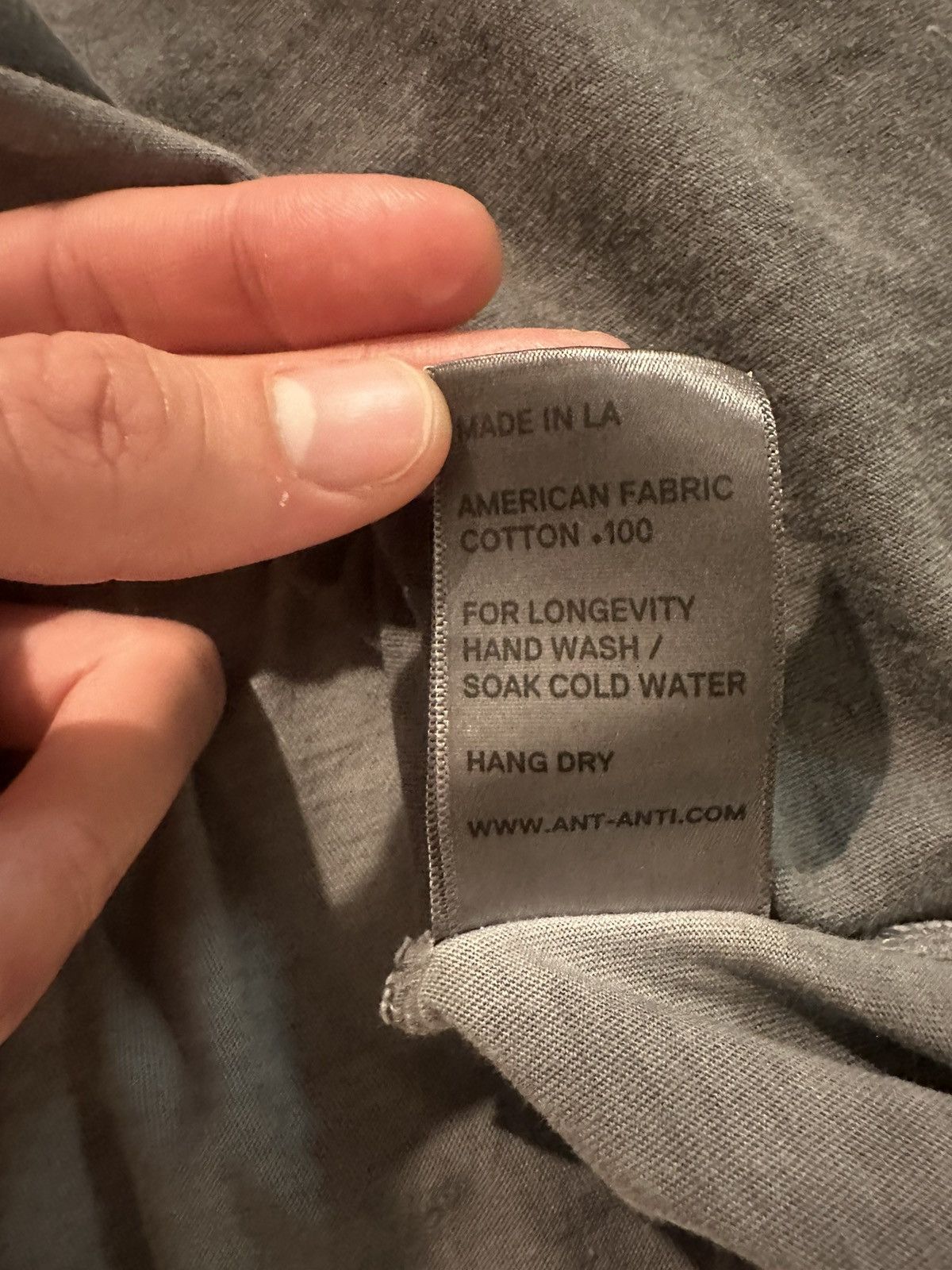 Other Ant/Anti Broken Needle T-Shirt Size US L / EU 52-54 / 3 - 6 Thumbnail
