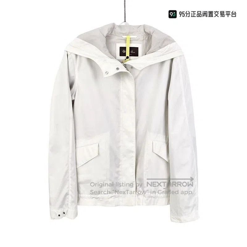 Loro Piana Loro Piana Drawstring Hooded Raincoat. Size US S / EU 44-46 / 1 - 6 Thumbnail