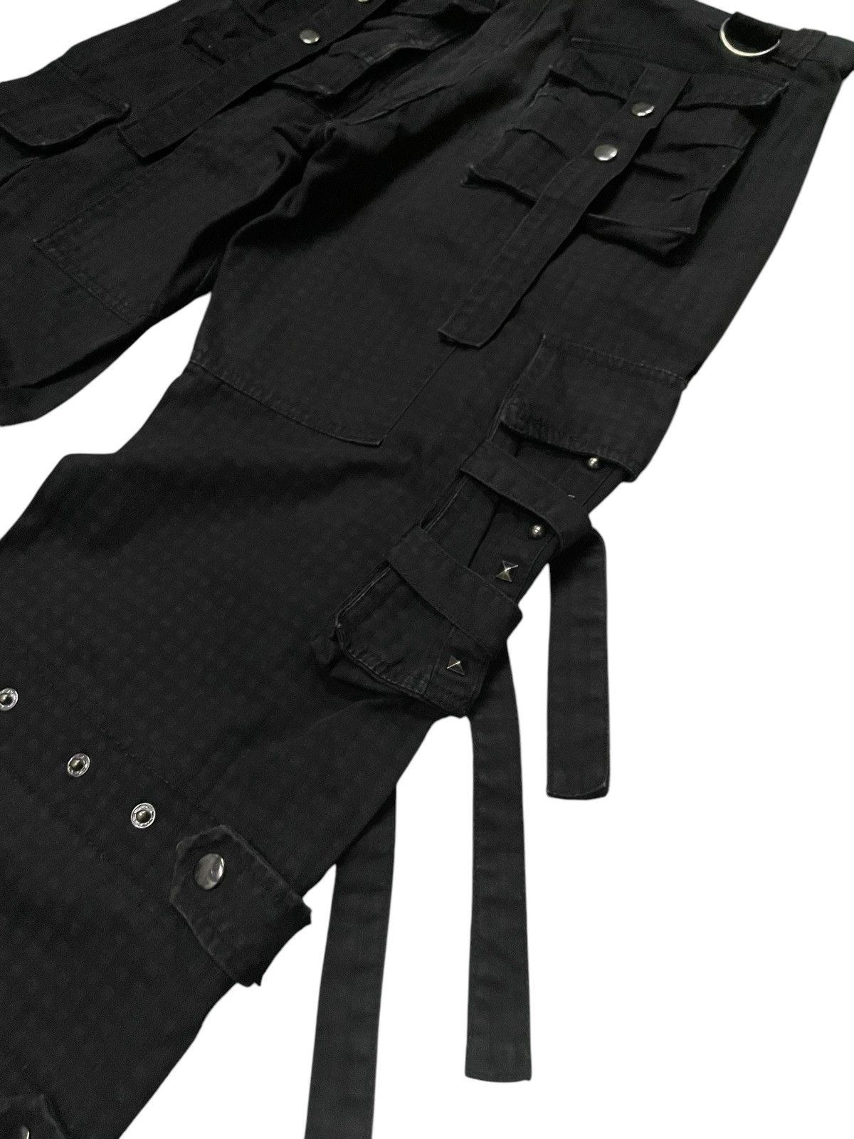 Hysteric Glamour × Japanese Brand × Tripp NYC Planet Five Japan Raver Studded Bondage Loose Jeans Size US 33 - 18 Thumbnail