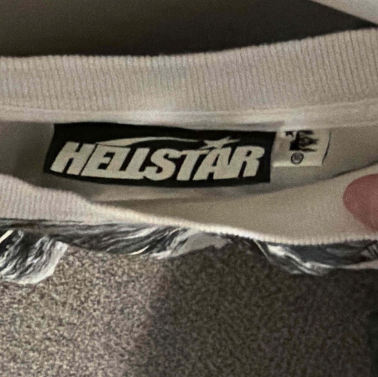 HELLSTAR Hellstar graffiti long sleeve white Size US XS / EU 42 / 0 - 3 Thumbnail