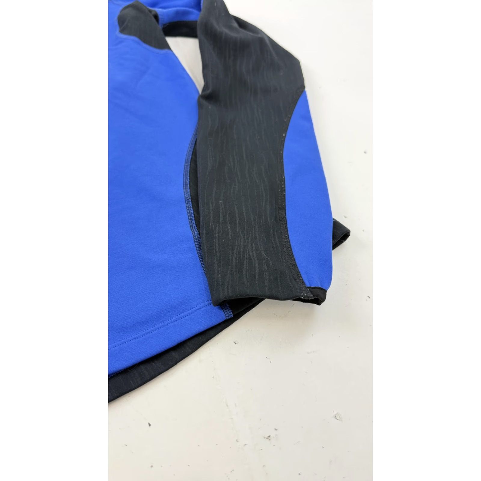 PEARL iZUMi Pearl Izumi Shirt Womens Medium Blue Black Half Zip Pullover Cycling Top Size M / US 6-8 / IT 42-44 - 3 Thumbnail