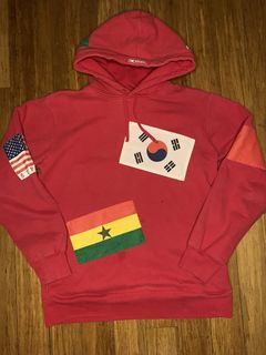 Supreme flag clearance hoodie