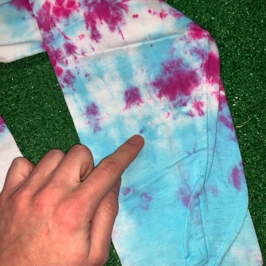 Nike VINTAGE Nike T-Shirt USA Custom Tie Dye Piano Music Graphic Adult L White 1980s Mens Size US L / EU 52-54 / 3 - 6 Thumbnail