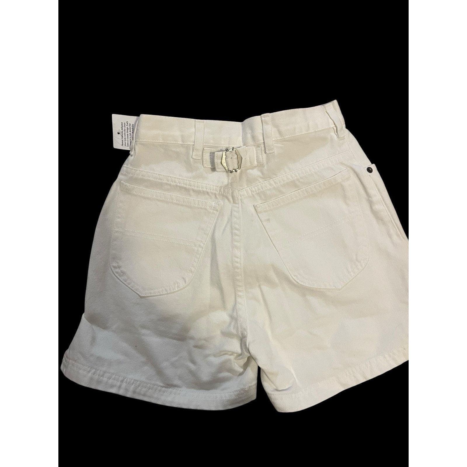 Unknown London Honors white Women Shorts Size 4 NWT Size 27" / US 4 / IT 40 - 2 Thumbnail