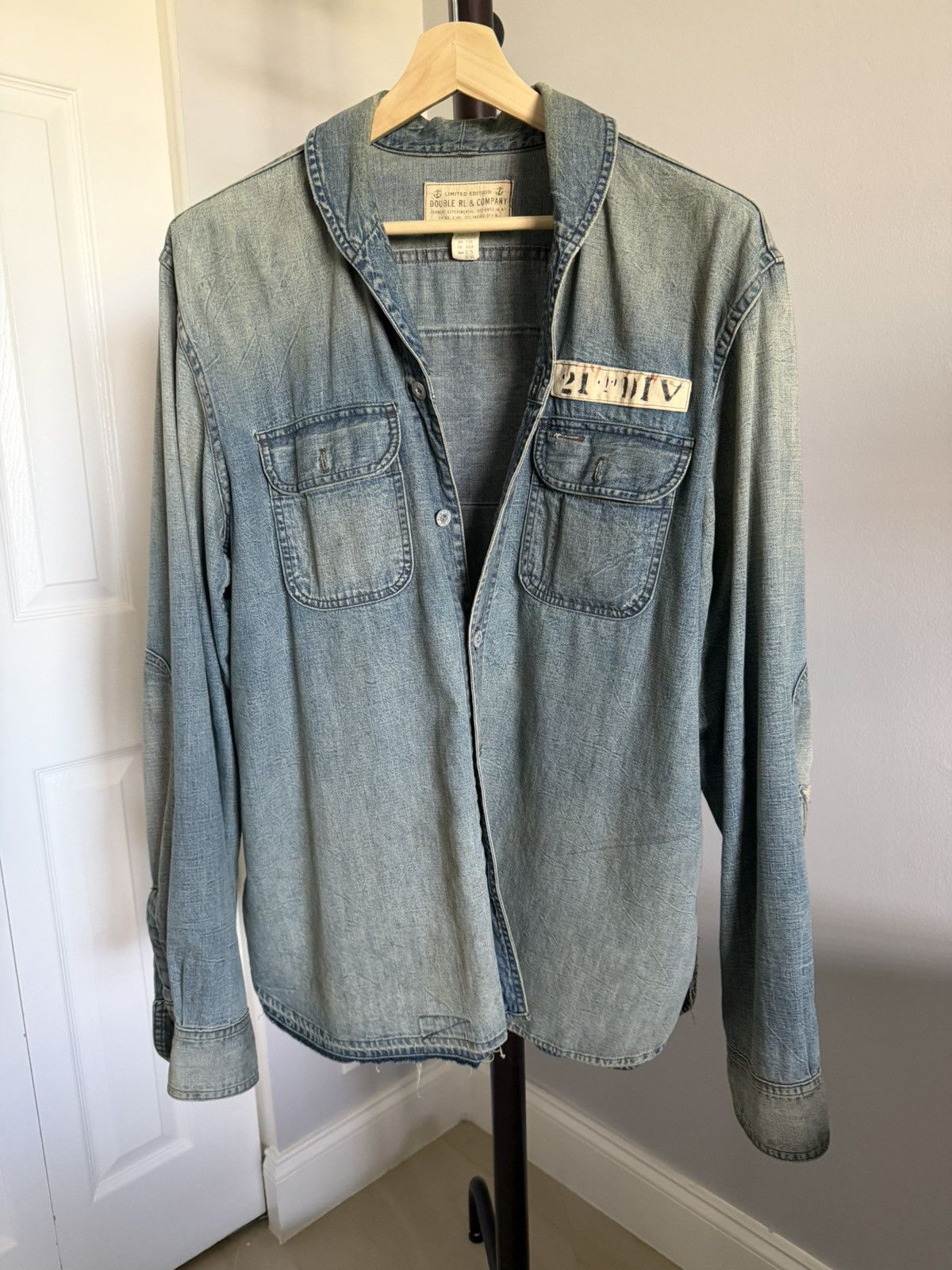 RRL Ralph Lauren Johnny Depp’s favorite Double RL Shirt Limited Edition Size US L / EU 52-54 / 3 - 6 Thumbnail