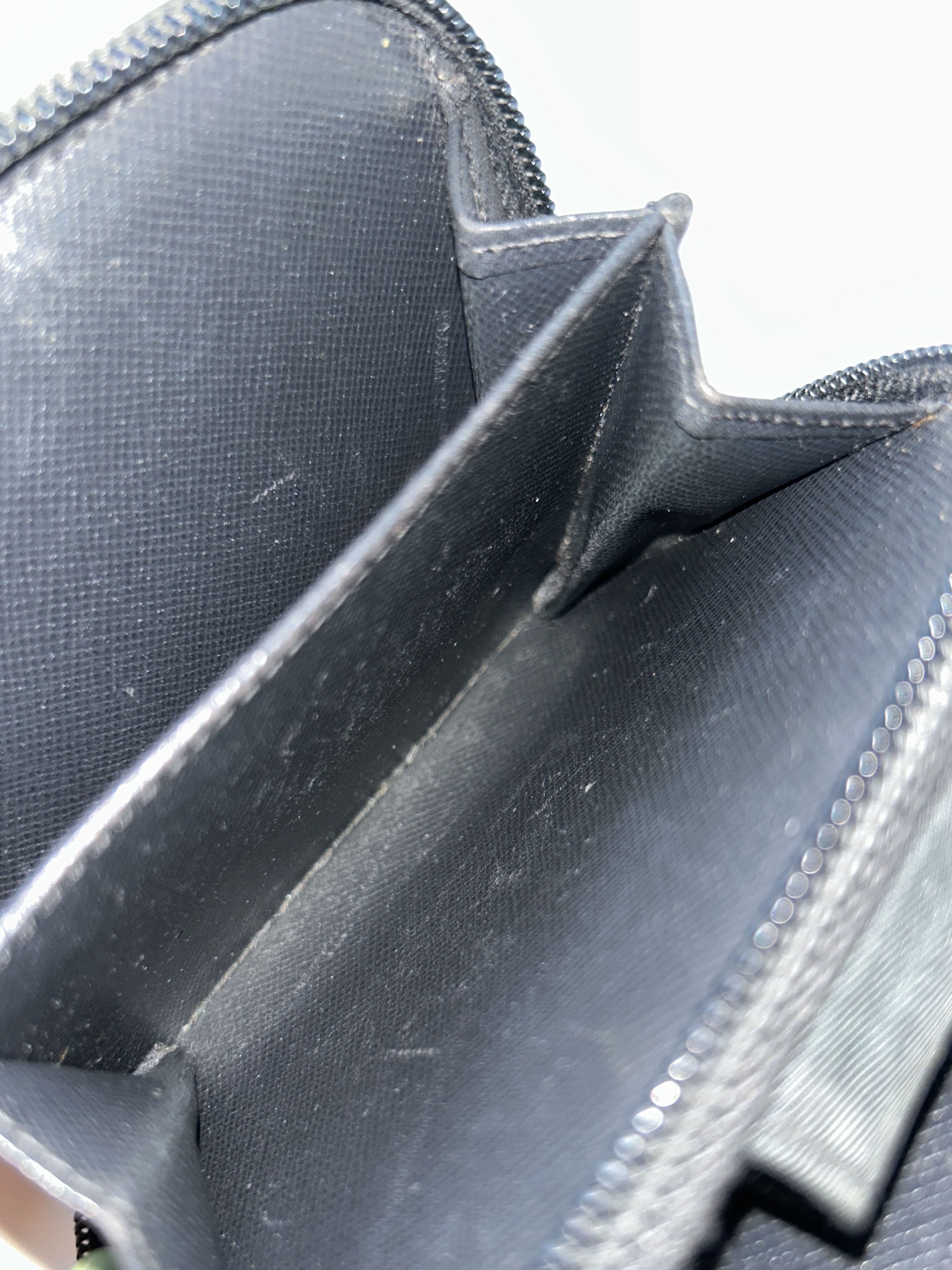 Prada Prada nylon saffiano leather triangle logo zip wallet Size ONE SIZE - 14 Thumbnail