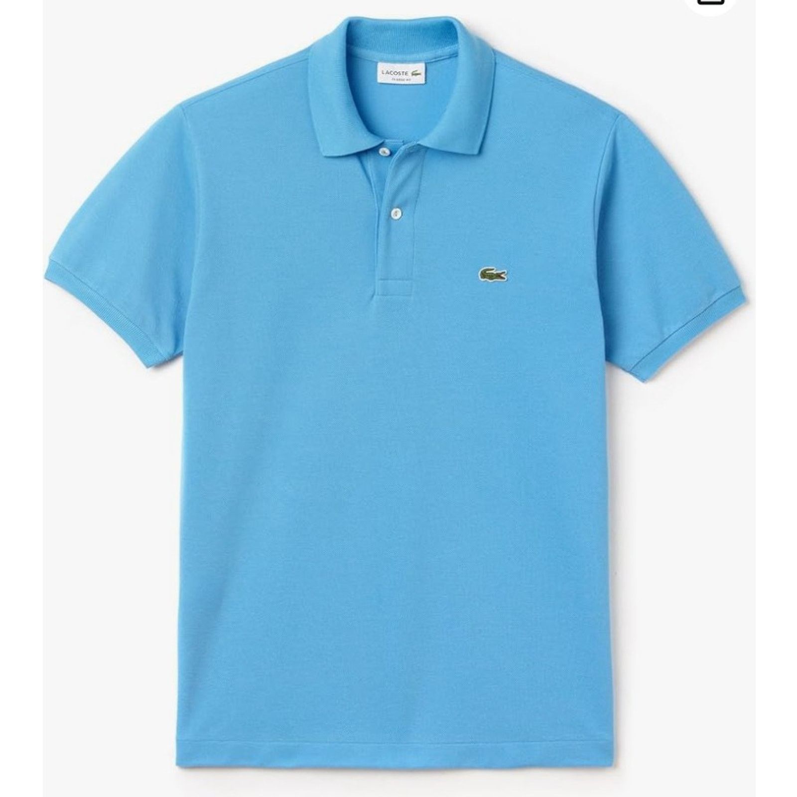 Lacoste Lacoste Men's Legacy Short L.12.12 Pique Polo Blue 2XL Size US XXL / EU 58 / 5 - 3 Thumbnail