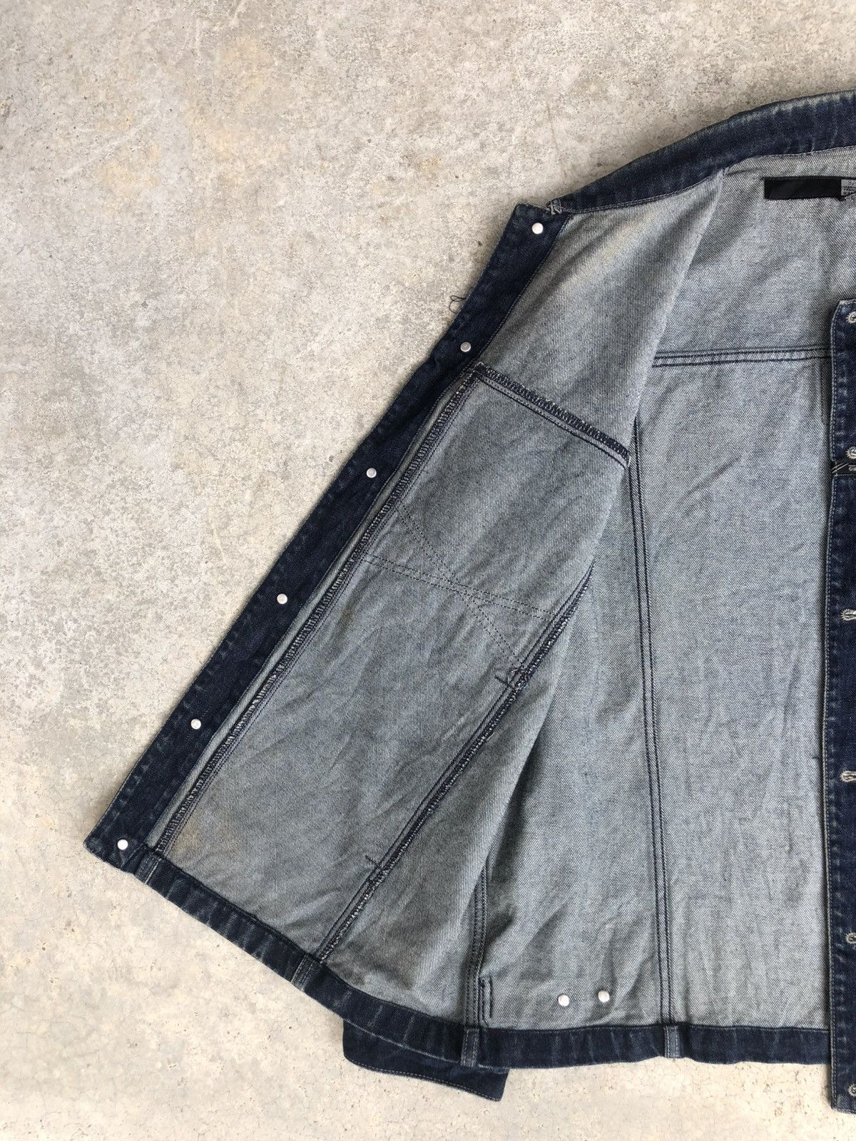 Marithe + Francois Girbaud Marithe Francois Girbaud Denim Jacket Baggy Size US XL / EU 56 / 4 - 18 Thumbnail