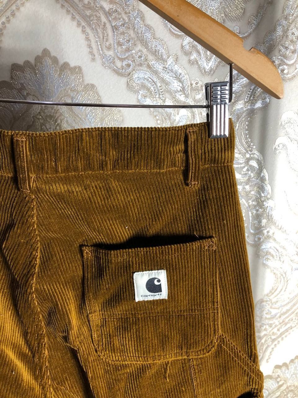Carhartt Wip VINTAGE CARHARTT WIP VELVET DESIGNER PANTS JAPAN STYLE 90s Size 26" / US 2 / IT 38 - 12 Thumbnail