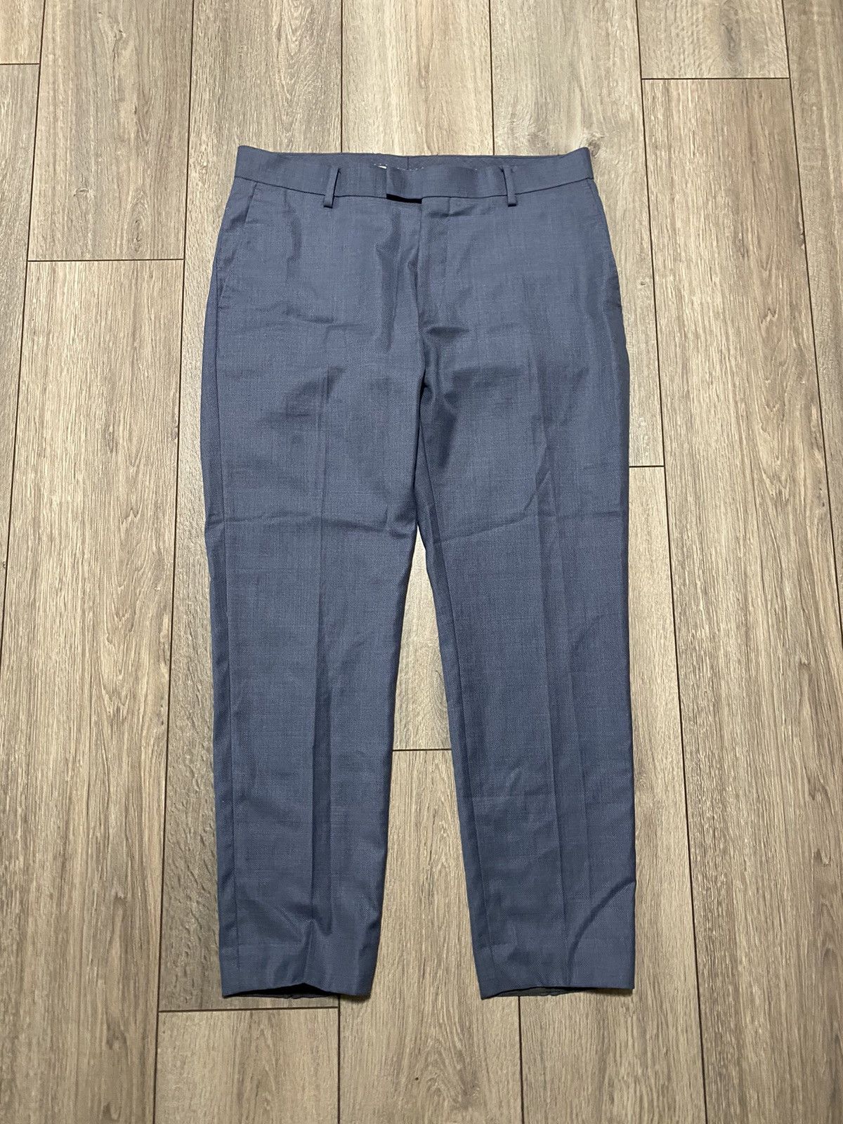 Loro Piana Vintage Loro Piano Casual Pants Super 130’s Wool Slate Blue Size US 36 / EU 52 - 1 Thumbnail