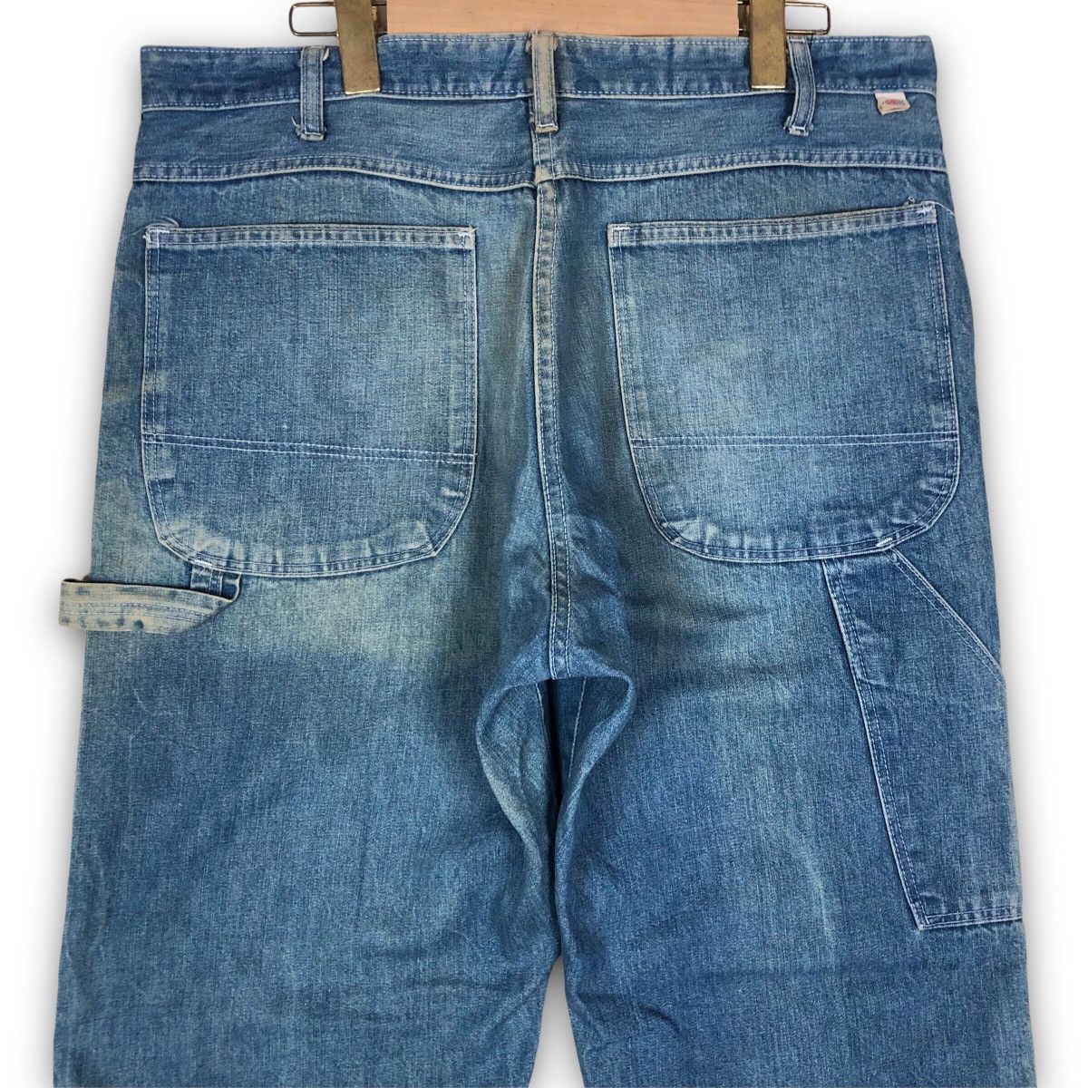 Dickies Vintage Dickies Side Buckle Denim Jeans Size US 36 / EU 52 - 6 Thumbnail
