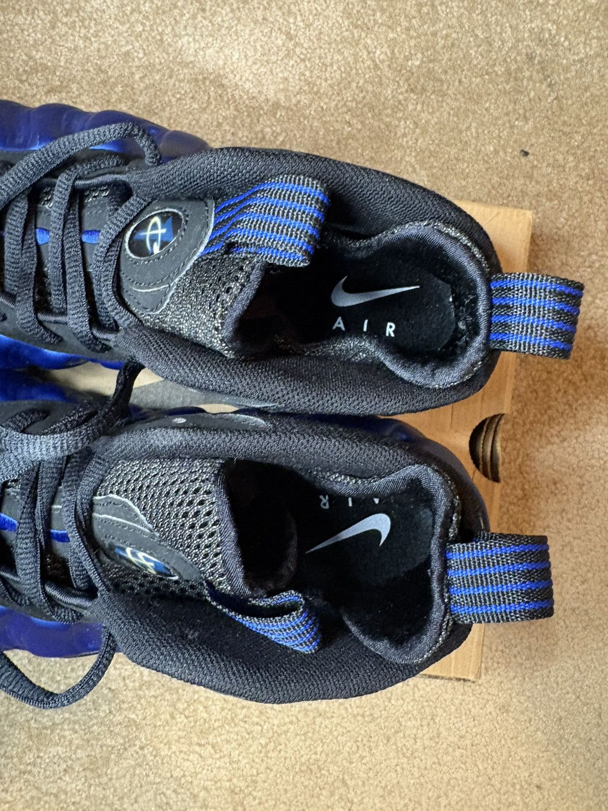 Nike Size 9.5 DS 1997 Nike Air Foamposite One Royal 830017-511 Size US 9.5 / EU 42-43 - 7 Thumbnail