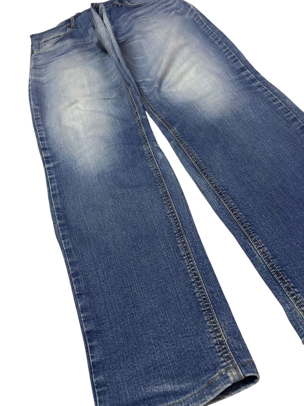 Edwin Vtg Edwin XV Japan 407 Relaxed Distressed Jeans Size US 30 / EU 46 - 3 Thumbnail
