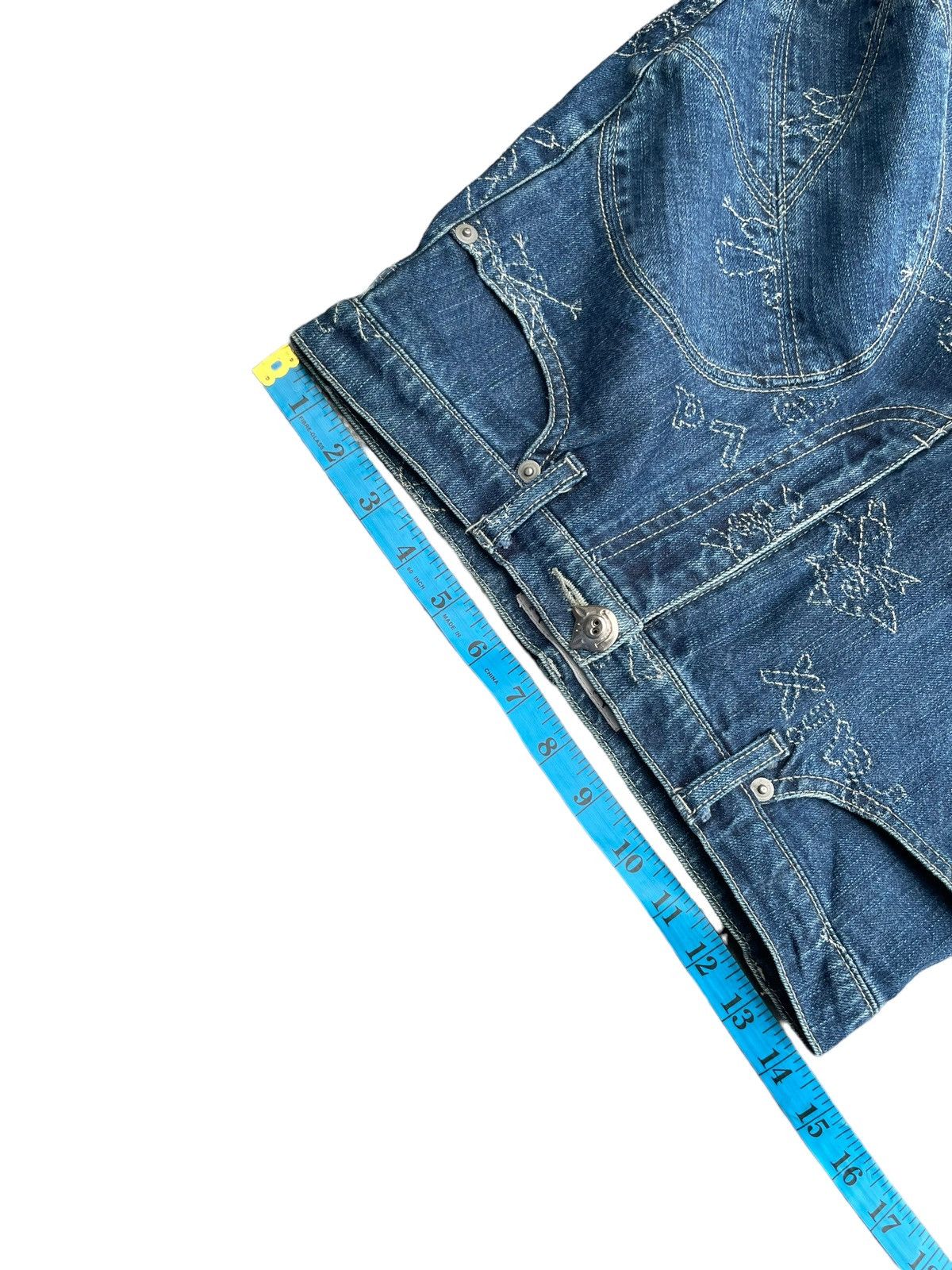 Japanese Brand Olleborebla Custom Stitching Denim Size 28" / US 6 / IT 42 - 14 Thumbnail