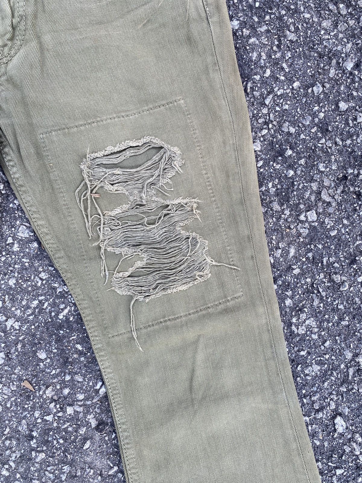 Japanese Brand Japanese Brand On Board Distressed Flare Denim Size US 31 - 7 Thumbnail