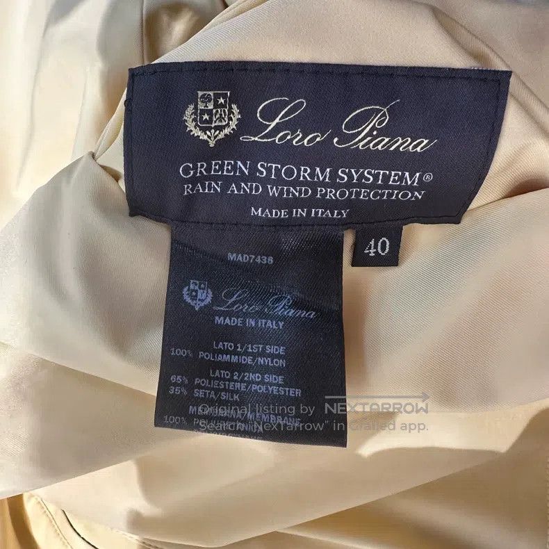 Loro Piana Loro Piana Two-way Wearable Windbreaker Jacket Size XS / US 0-2 / IT 36-38 - 6 Thumbnail