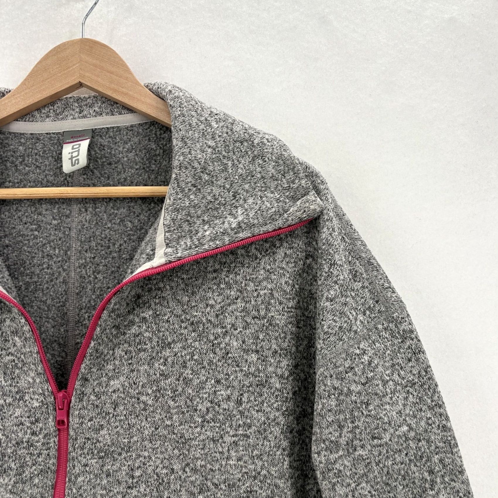 Vintage Stio Sweetwater Fleece Jacket Womens Small Gray Full Zip Pockets Outdoor Ski Jacket Coat Size S / US 4 / IT 40 - 2 Thumbnail