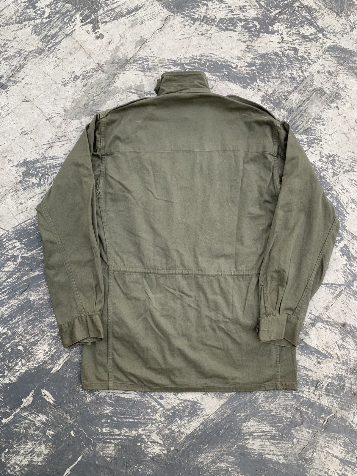 Vintage Vintage WW 2 1967 France 🇫🇷 Military Jacket Canvas Size US L / EU 52-54 / 3 - 8 Thumbnail