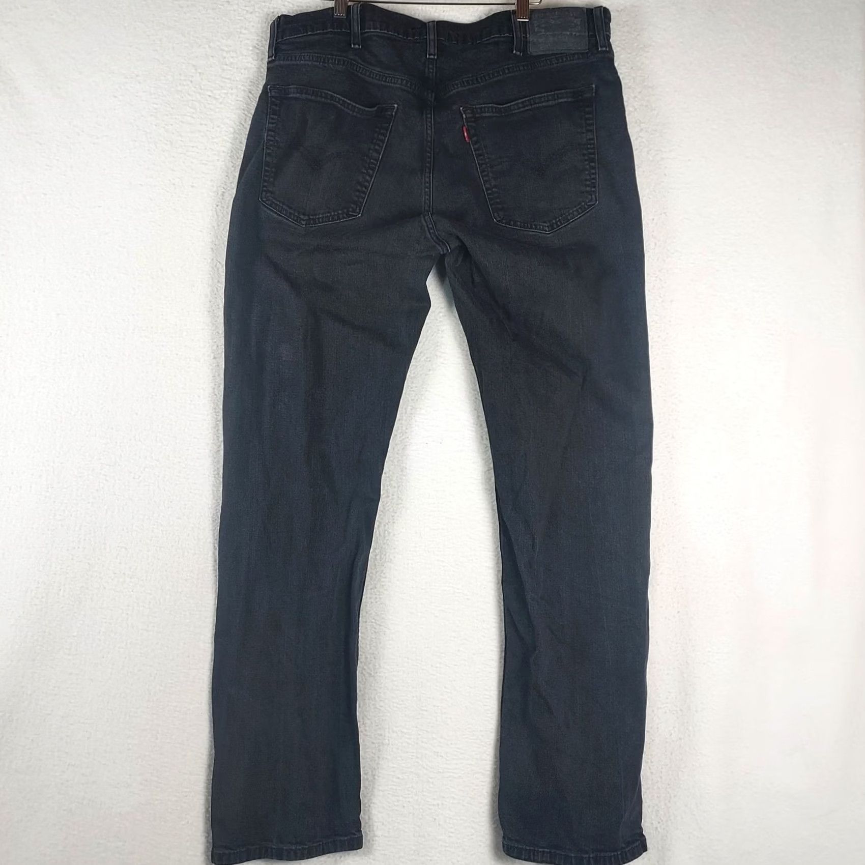 Levi's Levi’s 559 Relaxed Straight Jeans Men 38x34 Black Denim Charcoal 5-Pocket Cotton Med Rise Regular Black Mens jeans 559 Straight outfit? Size US 38 / EU 54 - 2 Thumbnail