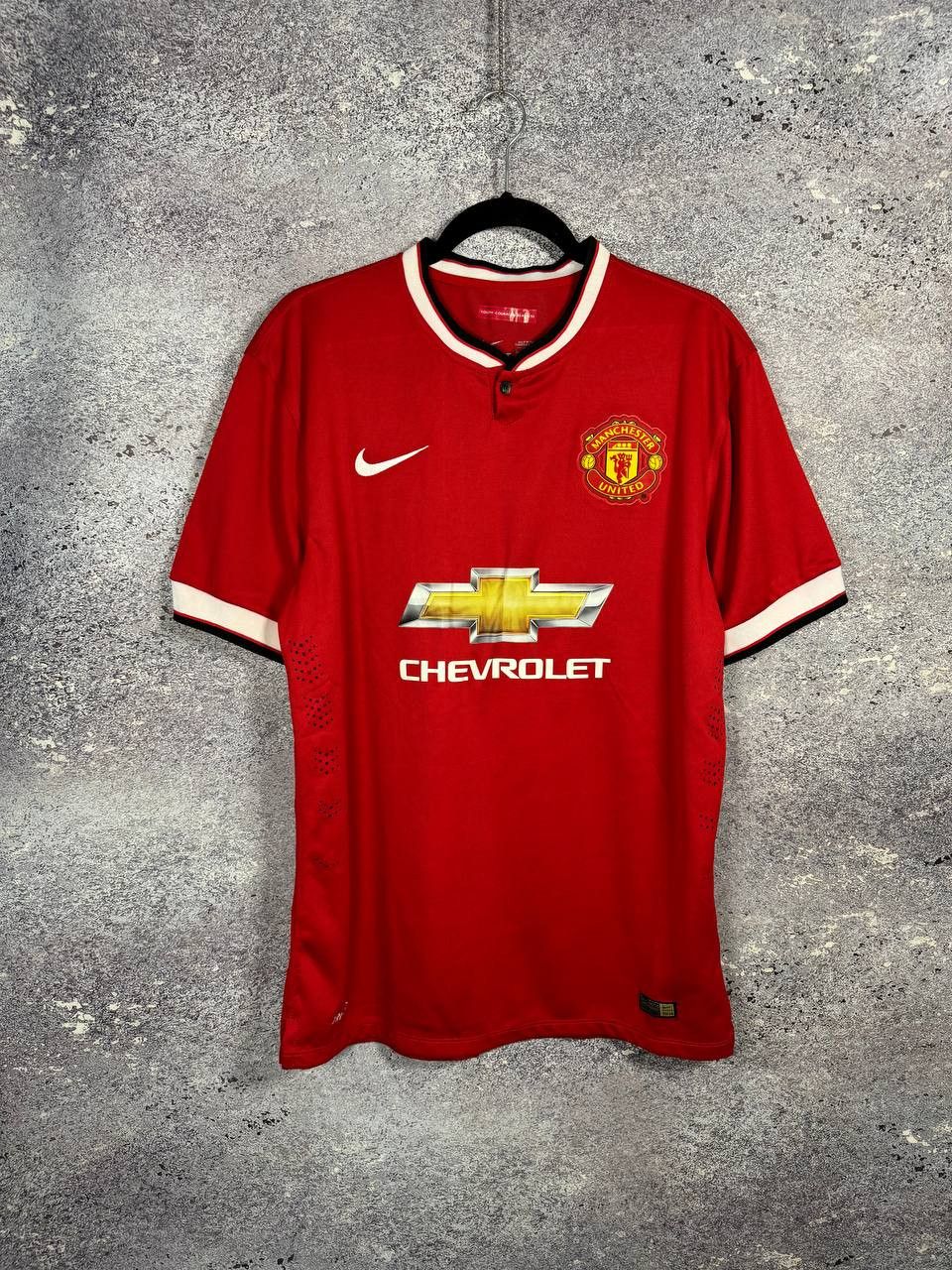 Nike DI MARIA Manchester United 2014/15 Nike Soccer Jersey Size US L / EU 52-54 / 3 - 1 Thumbnail