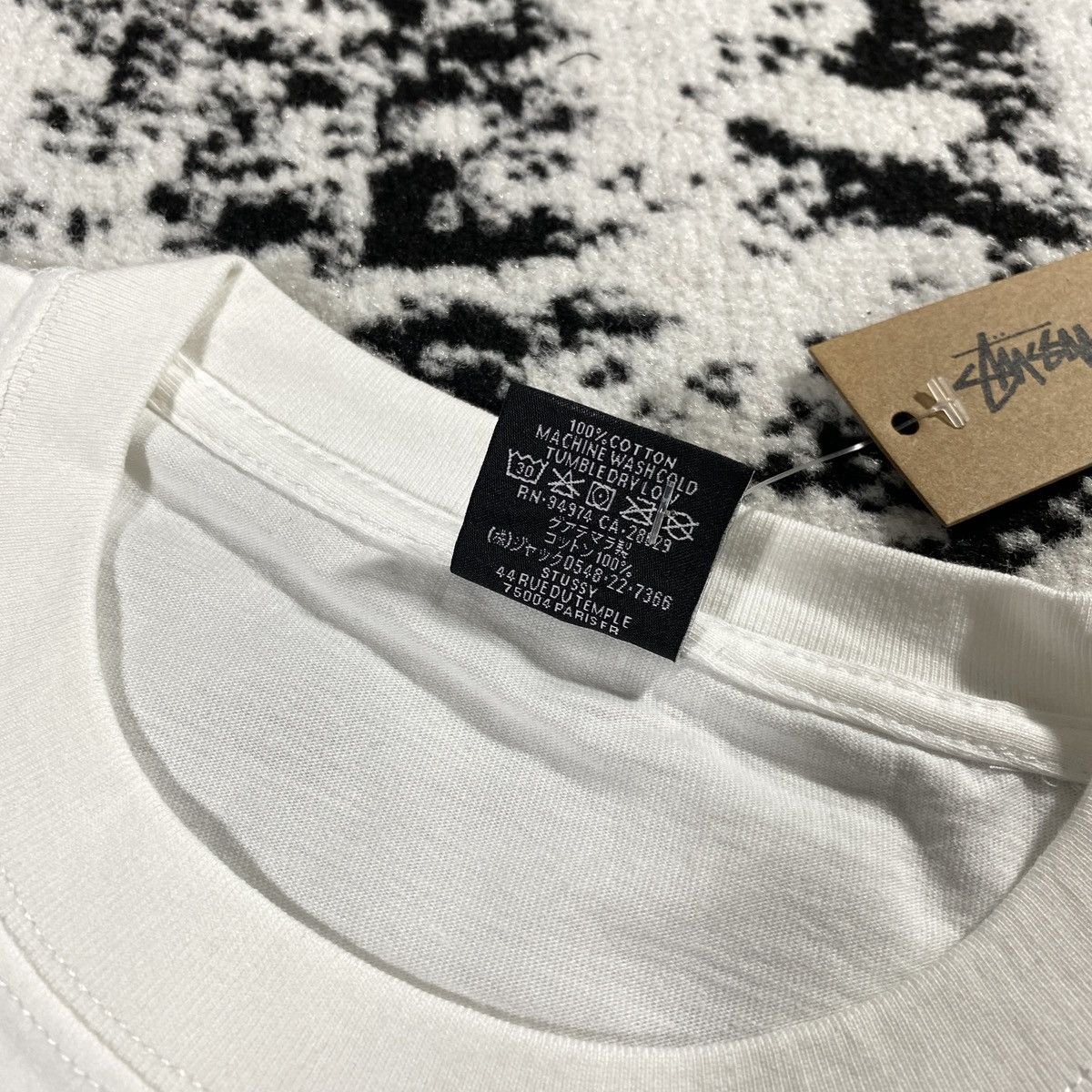 Stussy STUSSY TIKI TEE IN WHITE - M Size US M / EU 48-50 / 2 - 5 Thumbnail