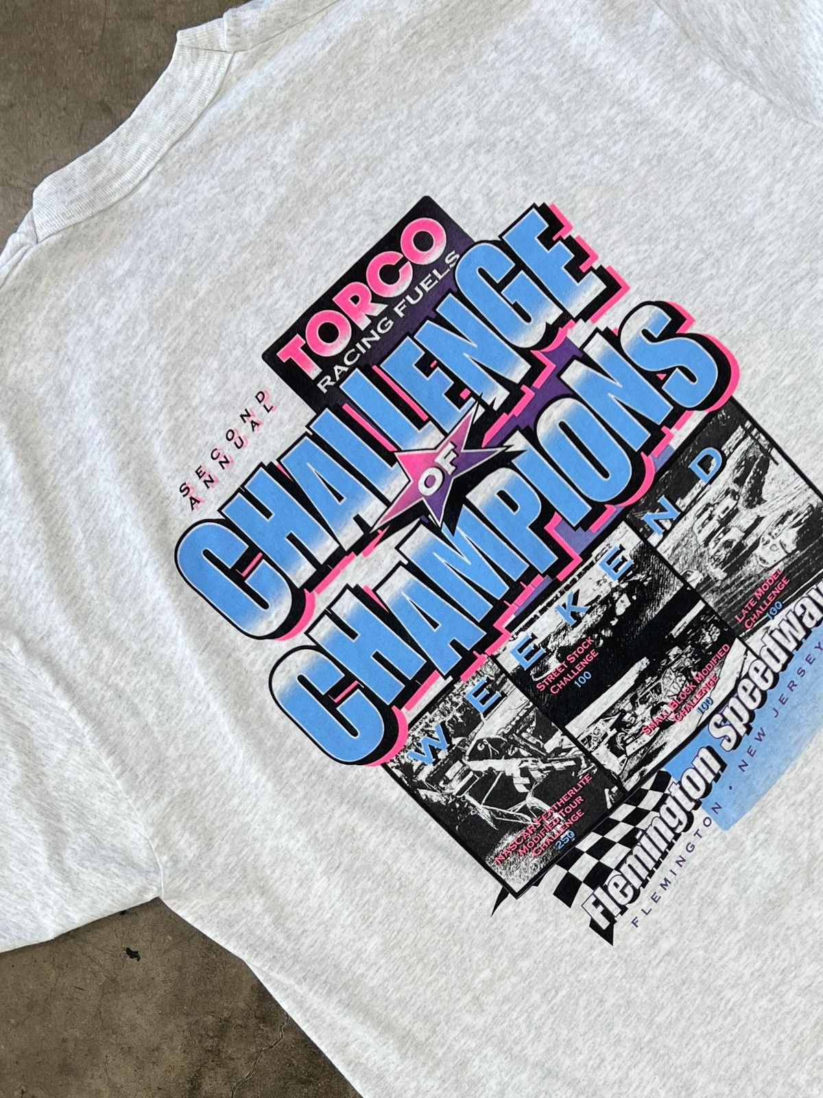 NASCAR Vintage 1997 Challenge Champions Racing Fuels Tee XXL Size US XXL / EU 58 / 5 - 4 Thumbnail