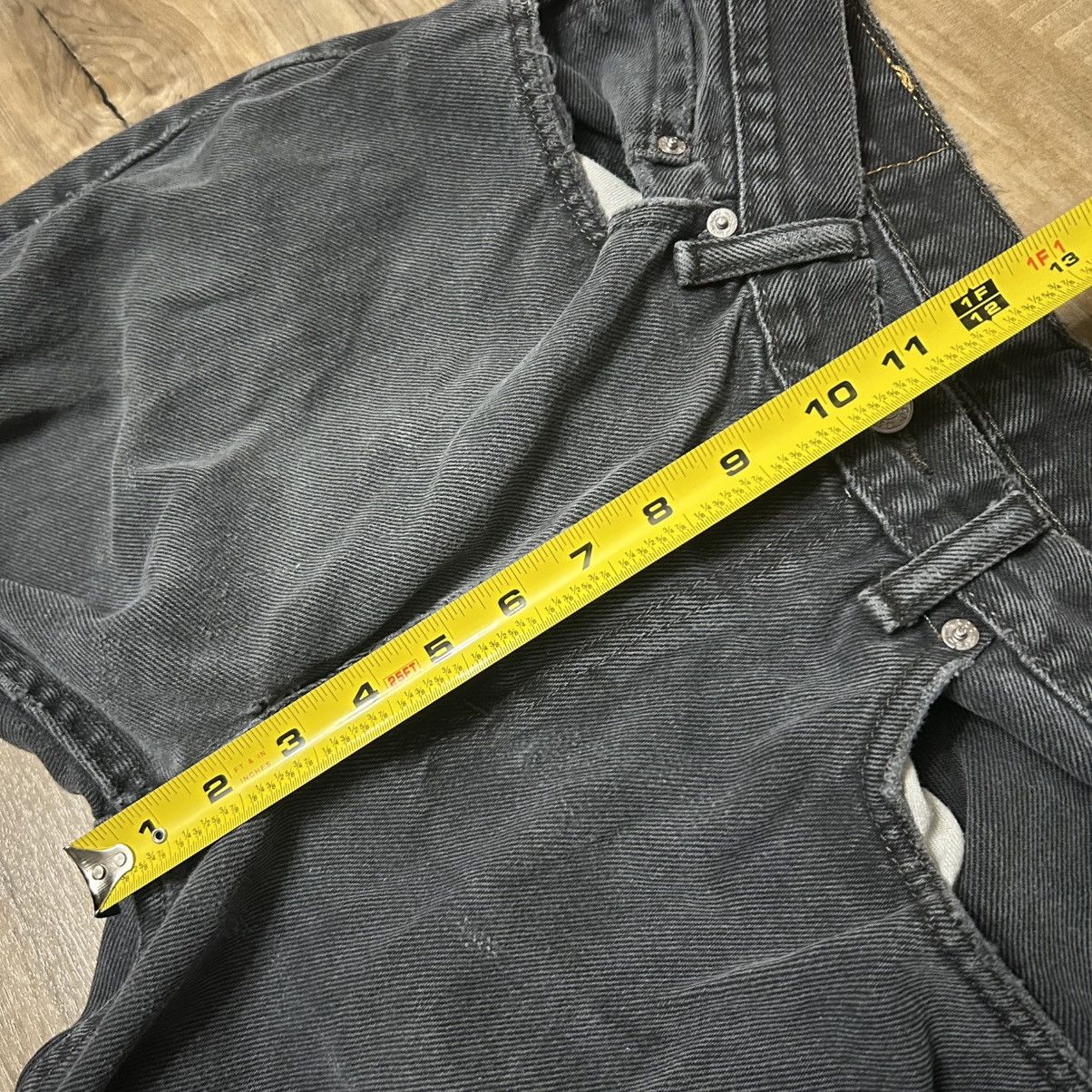 Levi's Vintage Clothing Vintage Y2K Levis Black Grunge Streetwear Denim Jeans 32x28 Size US 32 / EU 48 - 5 Thumbnail