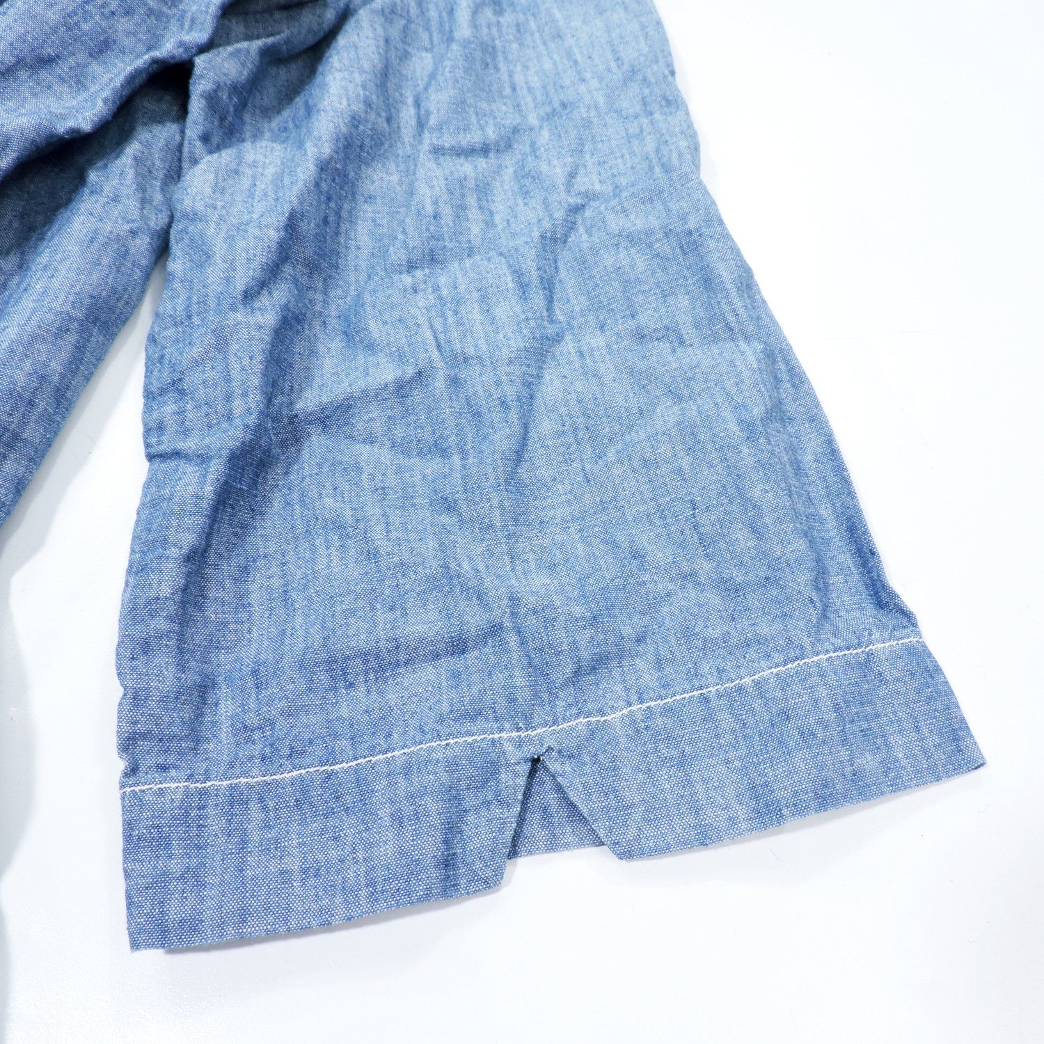 Orslow ORSLOW HOODED DENIM LONG SLEEVE SHIRT Size US L / EU 52-54 / 3 - 13 Thumbnail
