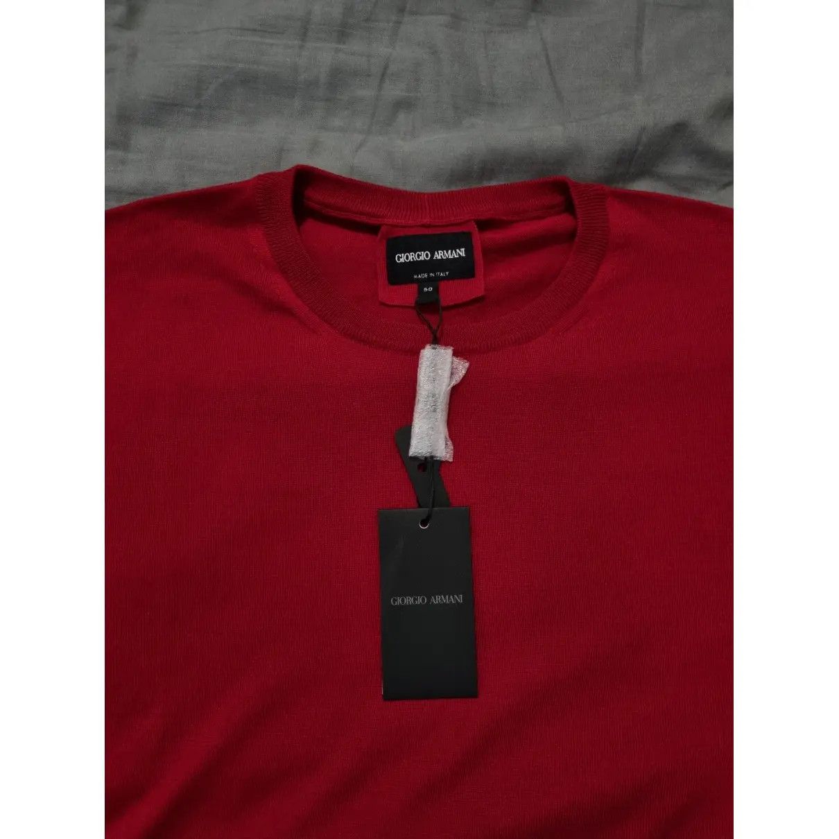 Giorgio Armani Stupenda maglia cotone/seta Giorgio Armani Size US L / EU 52-54 / 3 - 2 Thumbnail