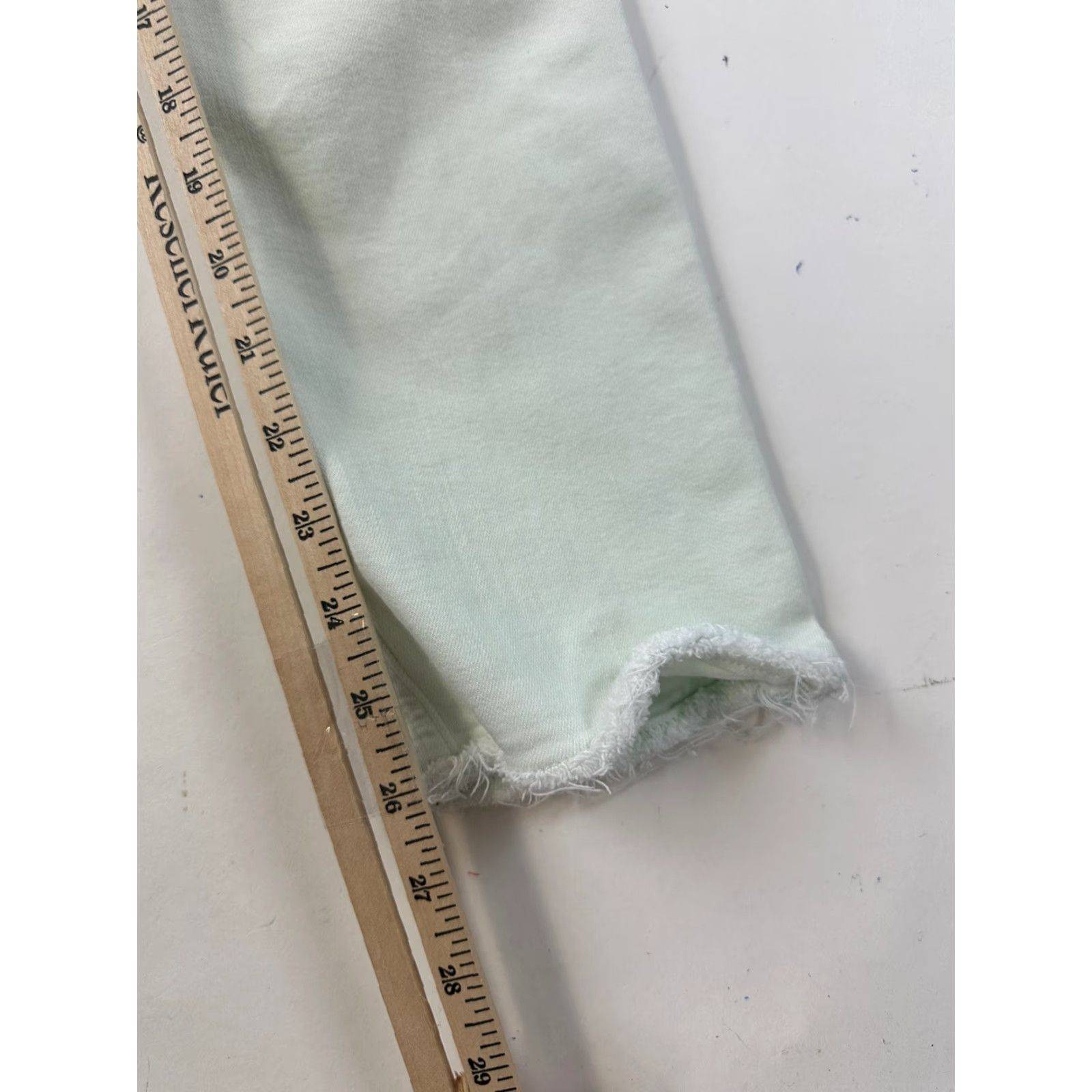 Rag & Bone Rag & Bone Jeans Women’s 25 Mint Green Crop Skinny Size 42" / US 20 - 6 Thumbnail