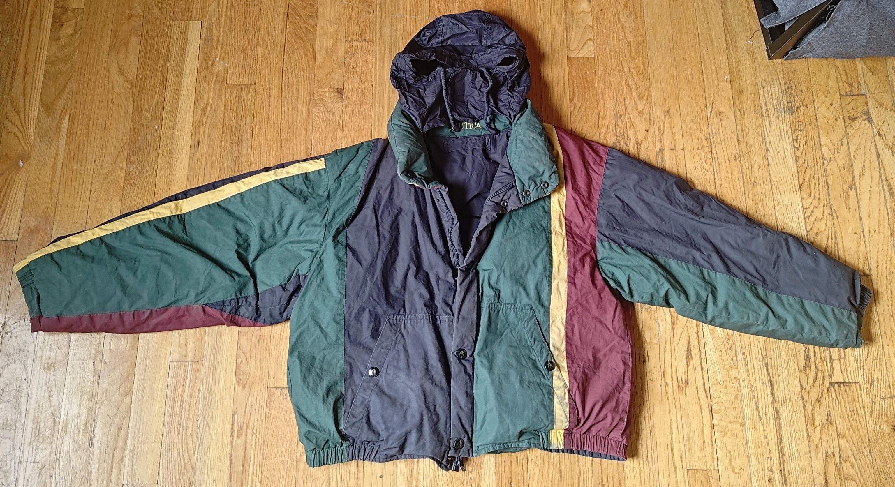 Nautica Vintage Nautica winter puffer 🐡 reversible Size US M / EU 48-50 / 2 - 5 Thumbnail