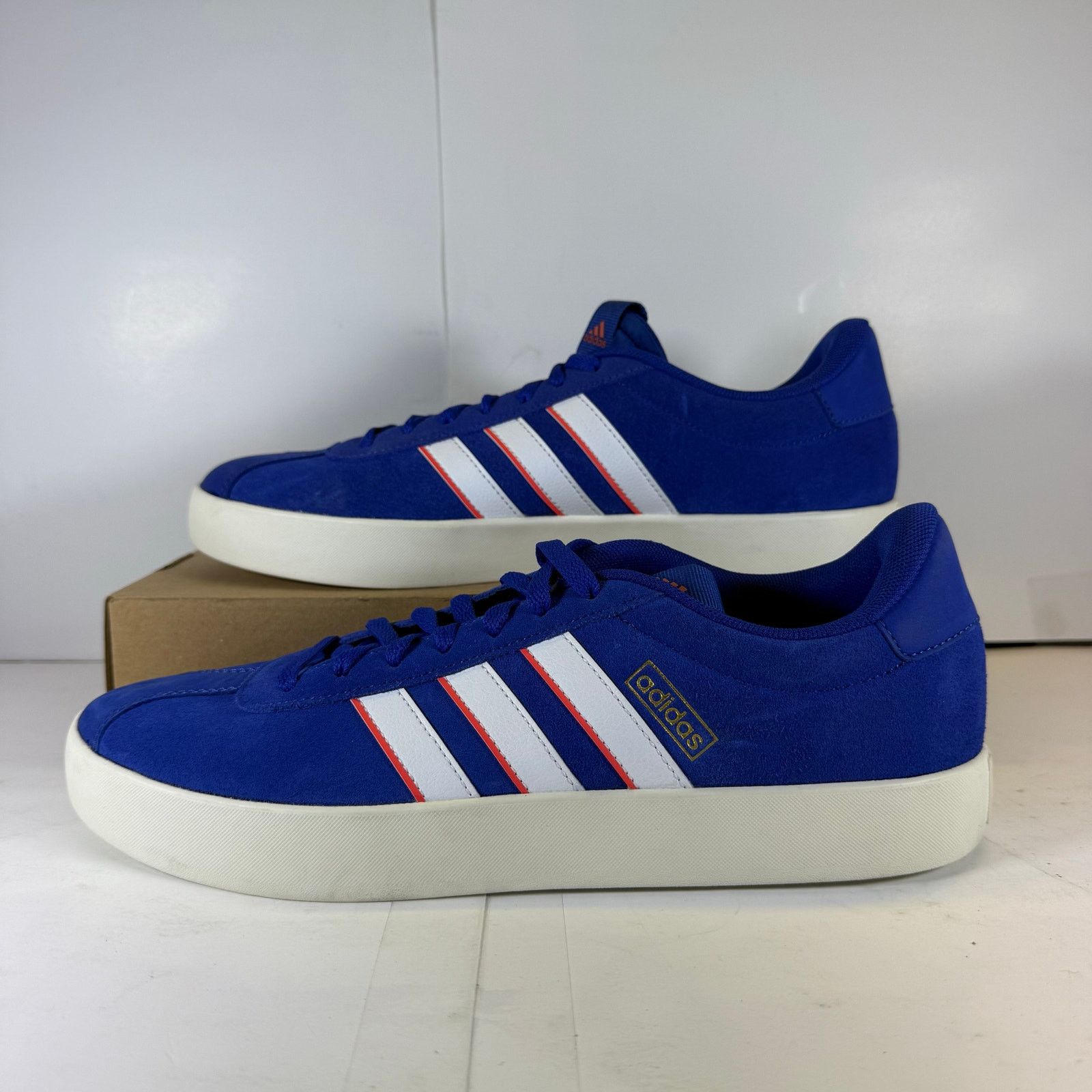 Adidas Adidas VL Court 3.0 Blue/White Size 10 Men Size US 10 / EU 43 - 1 Thumbnail