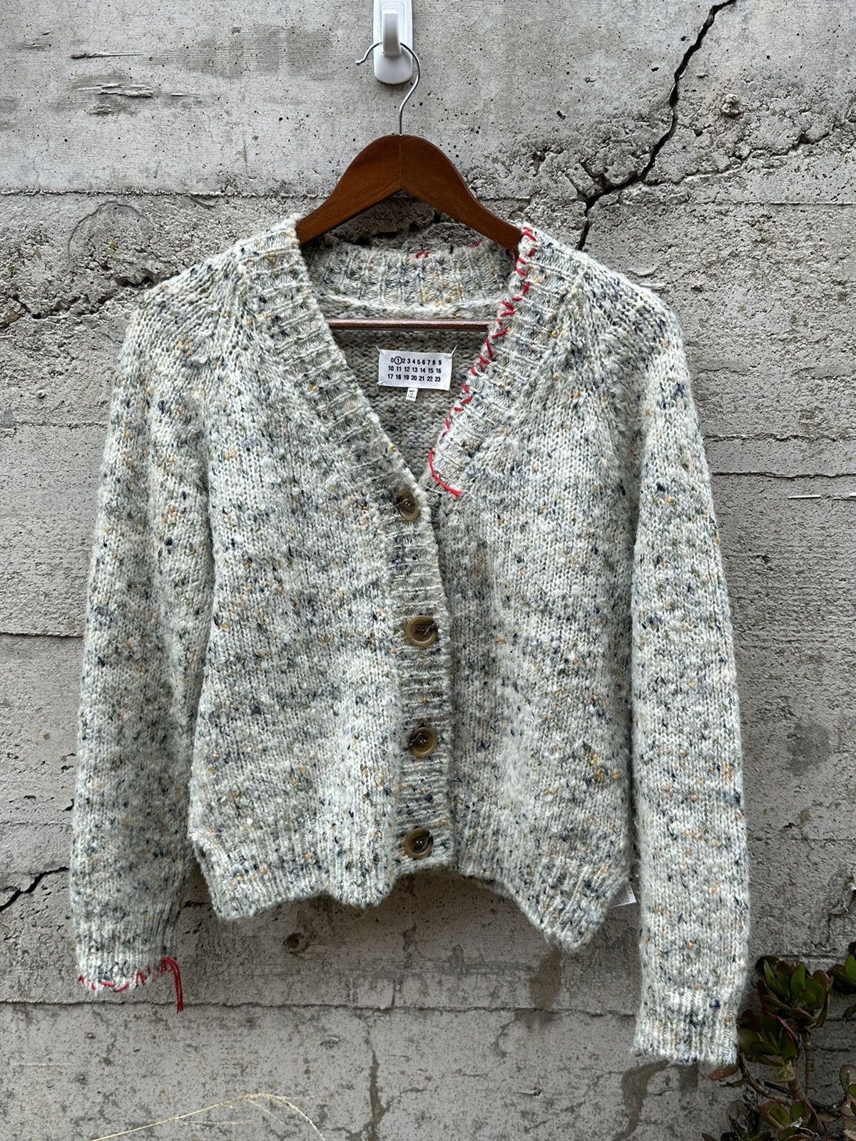 Maison Margiela RARE GRAIL Maison Margiela raw stitched sweater Size US M / EU 48-50 / 2 - 3 Thumbnail