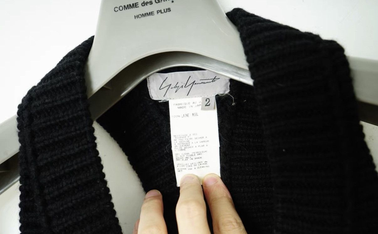 Yohji Yamamoto Yohji Yamamoto Slim Wool Tank Top Size XS / US 0-2 / IT 36-38 - 6 Thumbnail