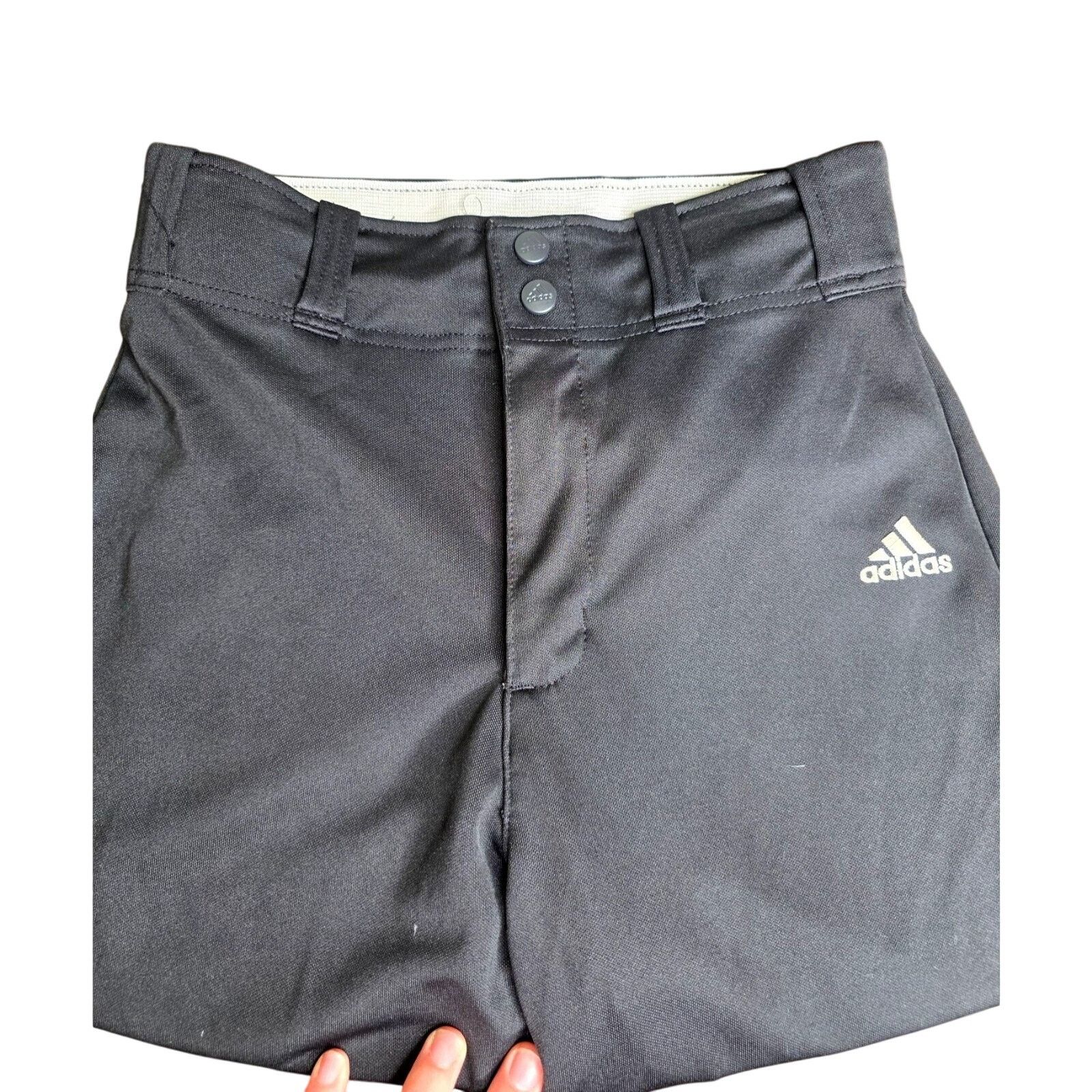 Adidas Adidas Baseball Pants Knickers Climalite Black Men's S Size US 27 - 5 Thumbnail