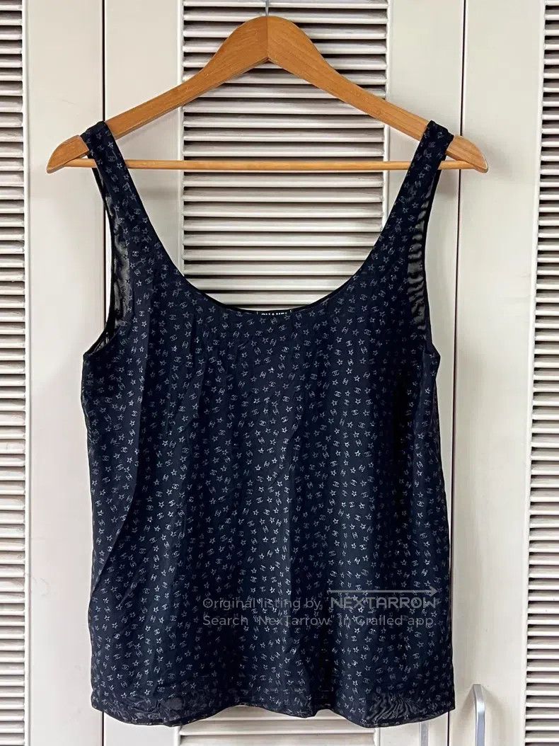 Chanel Chanel 24C black logo star strap vest Size XXS / US 00 / IT 34 - 1 Thumbnail