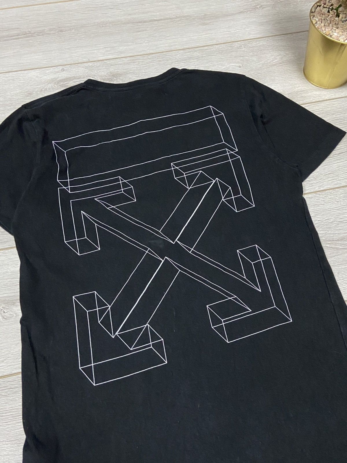 Off-White Off-white 3d arrows big print tee Size US M / EU 48-50 / 2 - 4 Thumbnail