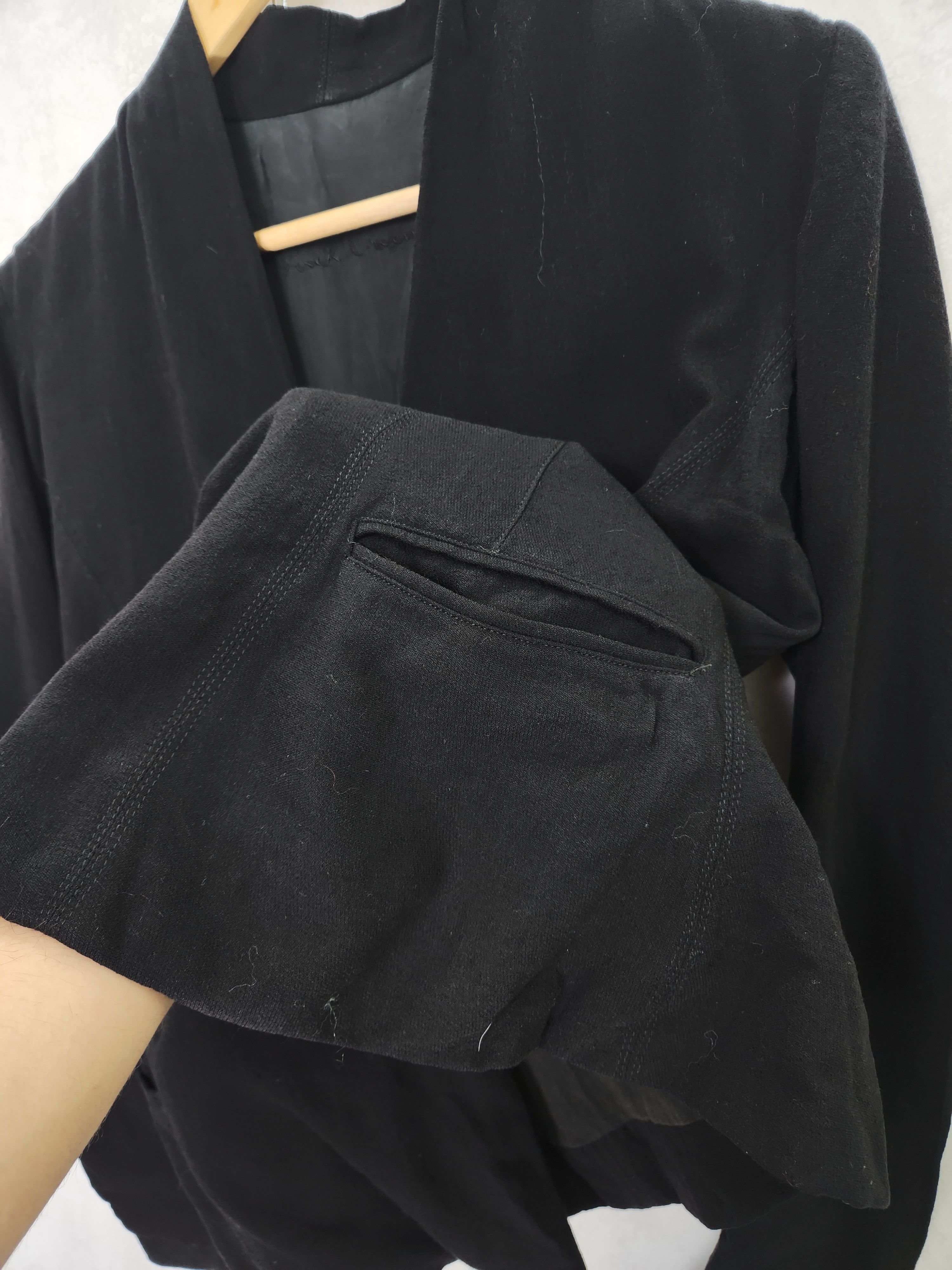 Rick Owens Rick Owens 1 button wool blazer Size L / US 10 / IT 46 - 7 Thumbnail